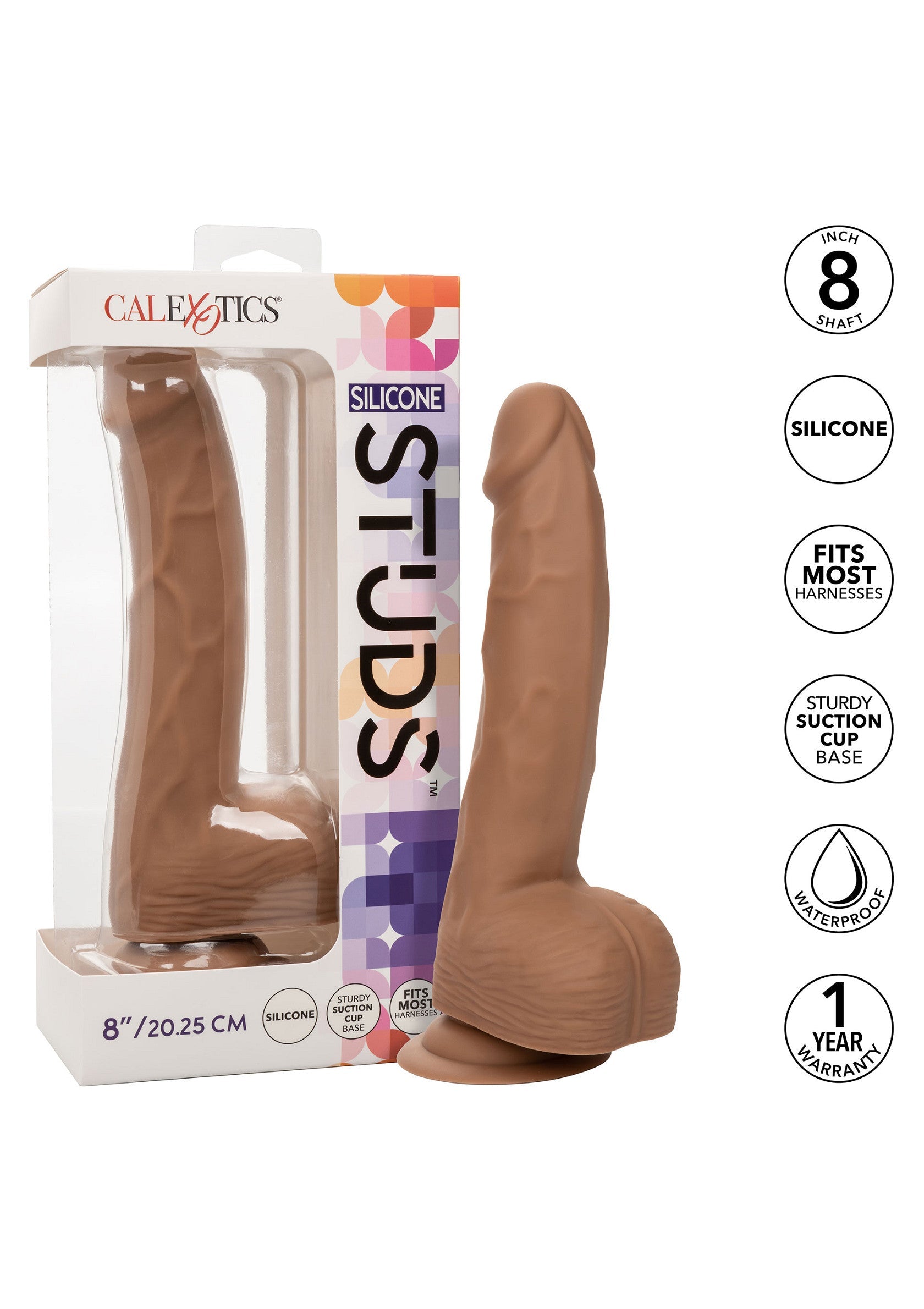Silicone Studs 8 inch