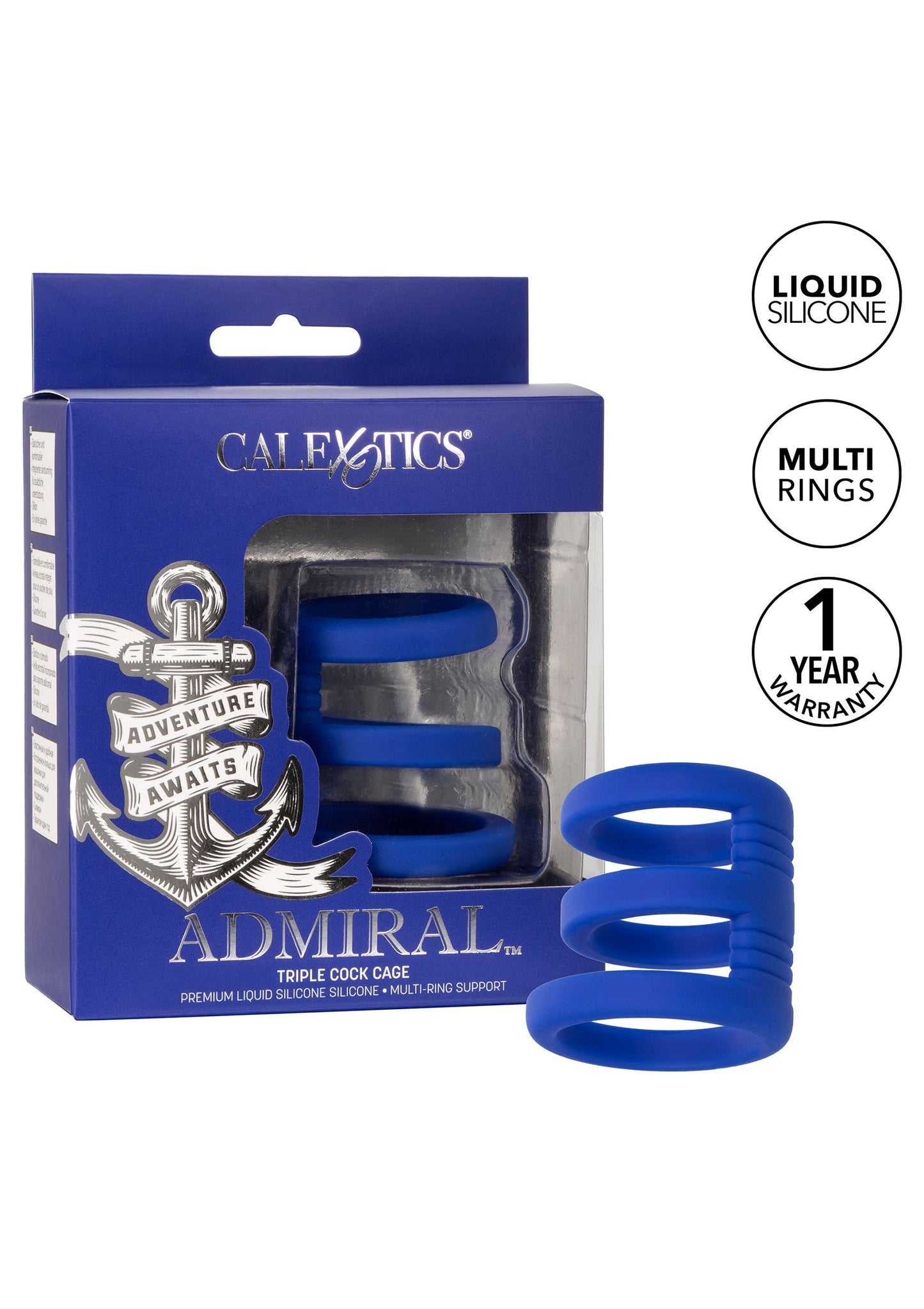 Admiral Triple Cock Cage