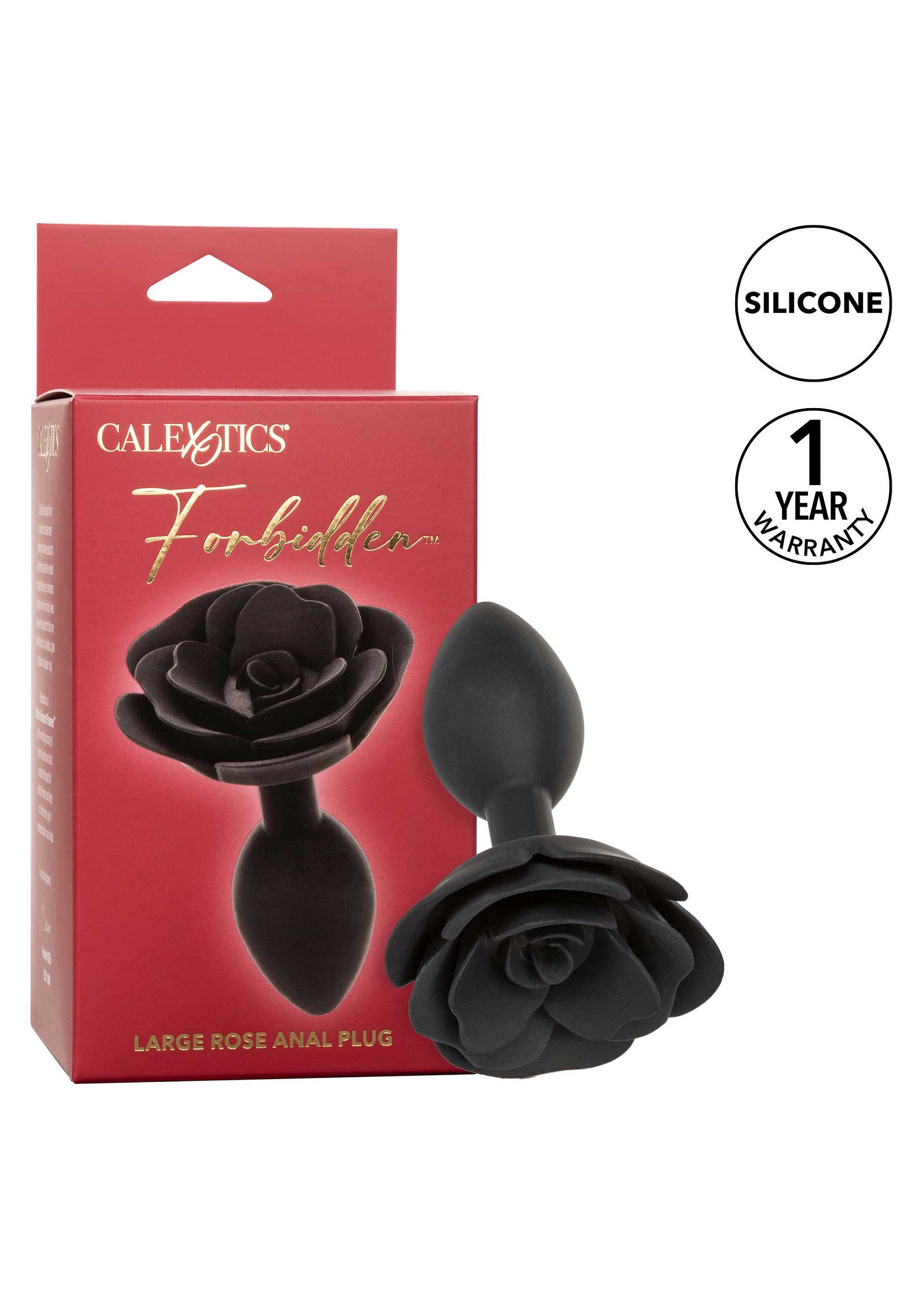 Rose Anal Plug Large