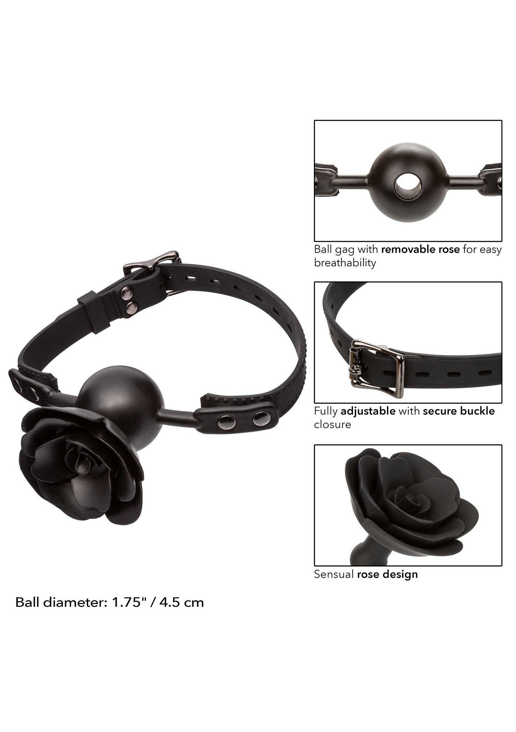Removable Rose Gag