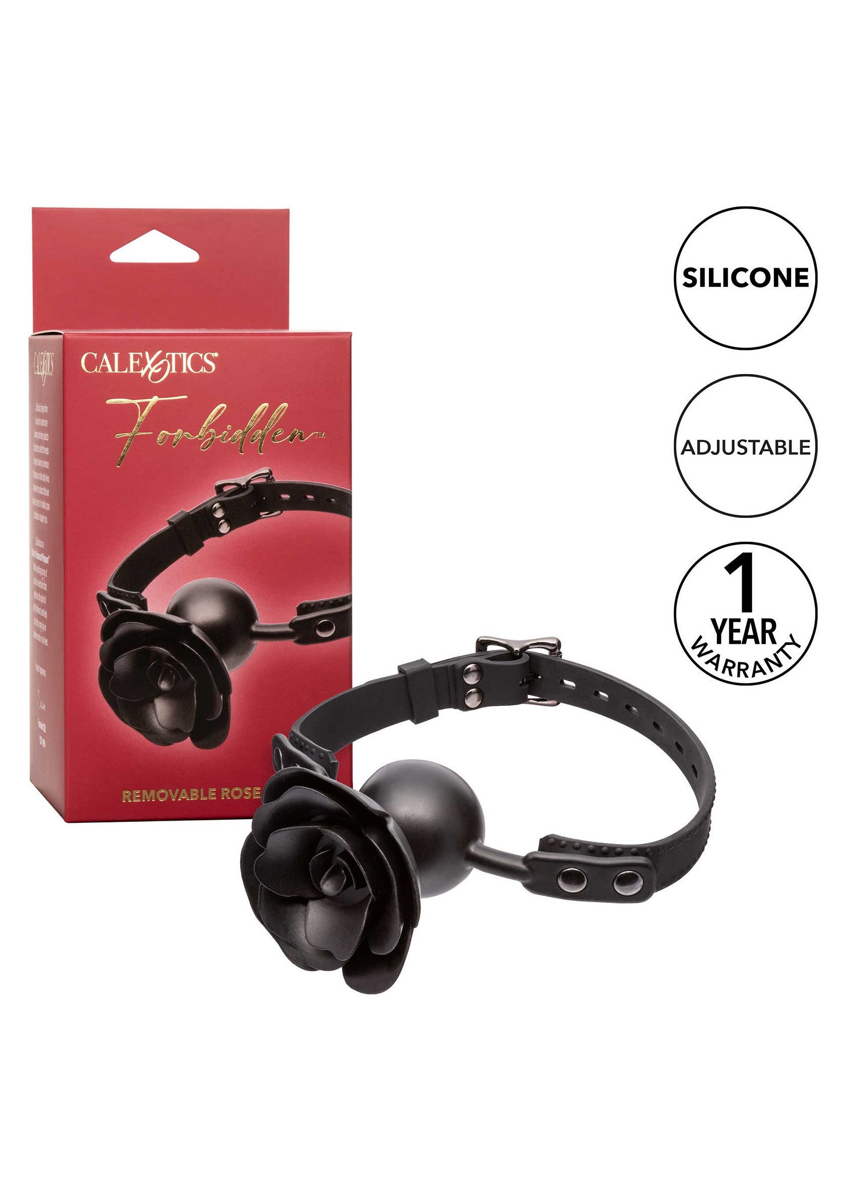 Removable Rose Gag