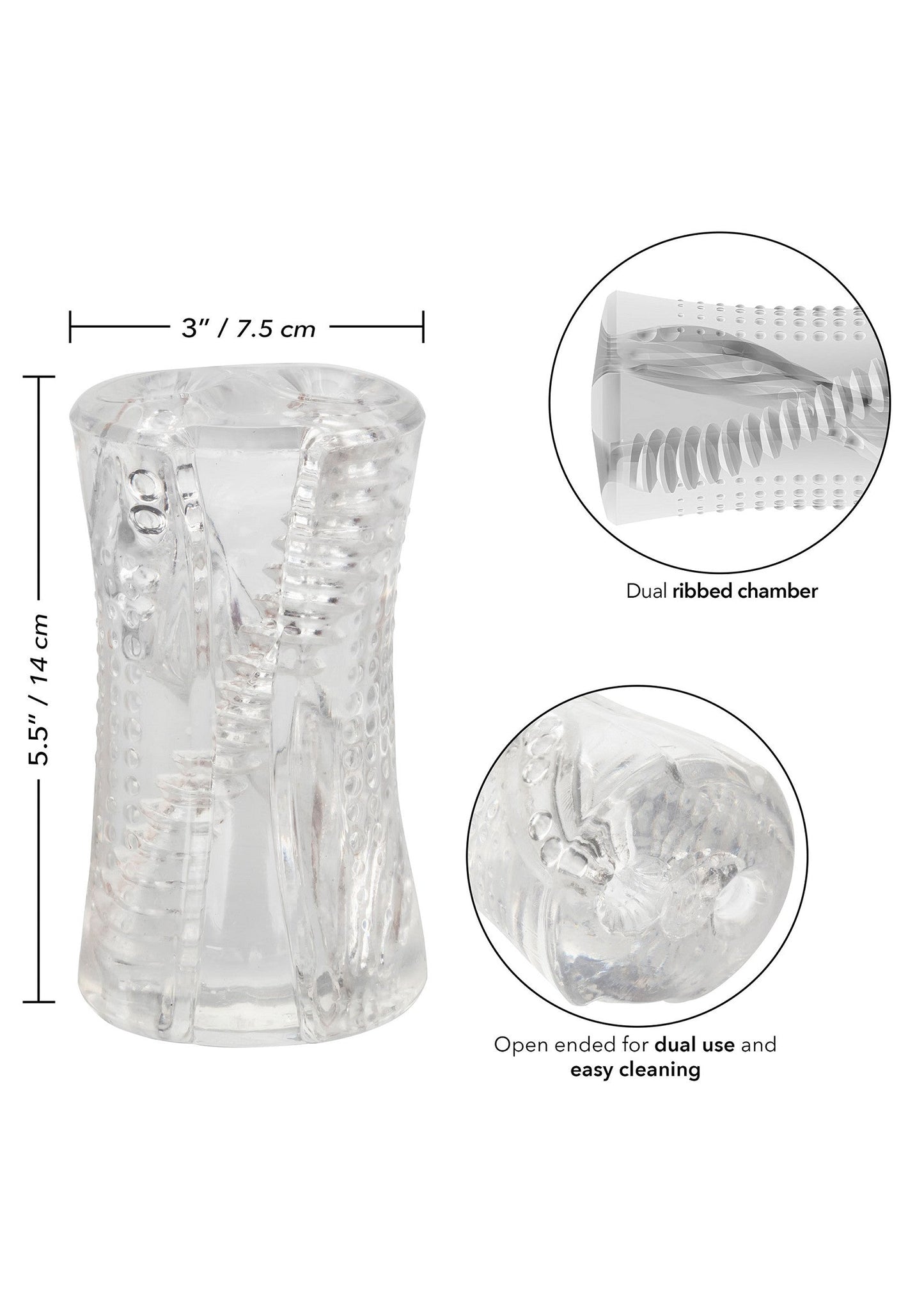 Cyclone Dual Ribbed Stroker