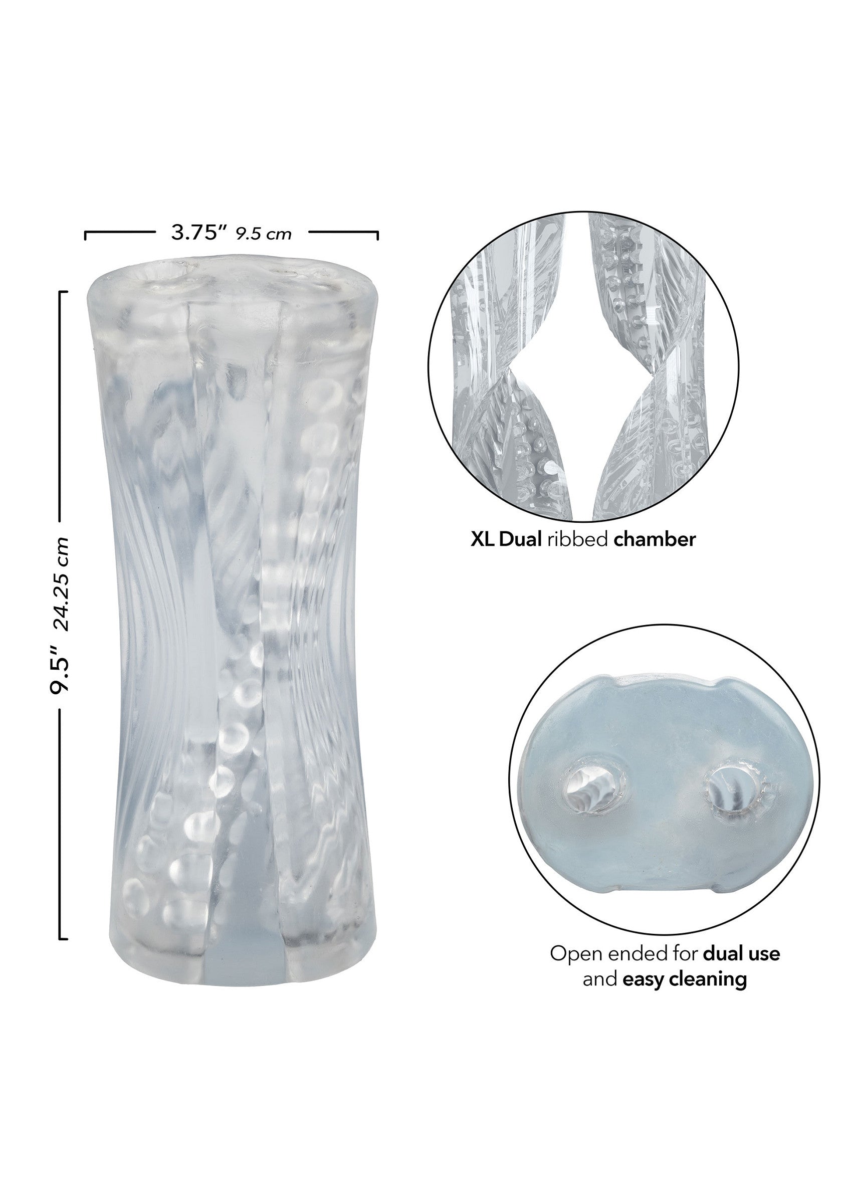Dual Ribbed Stroker XL