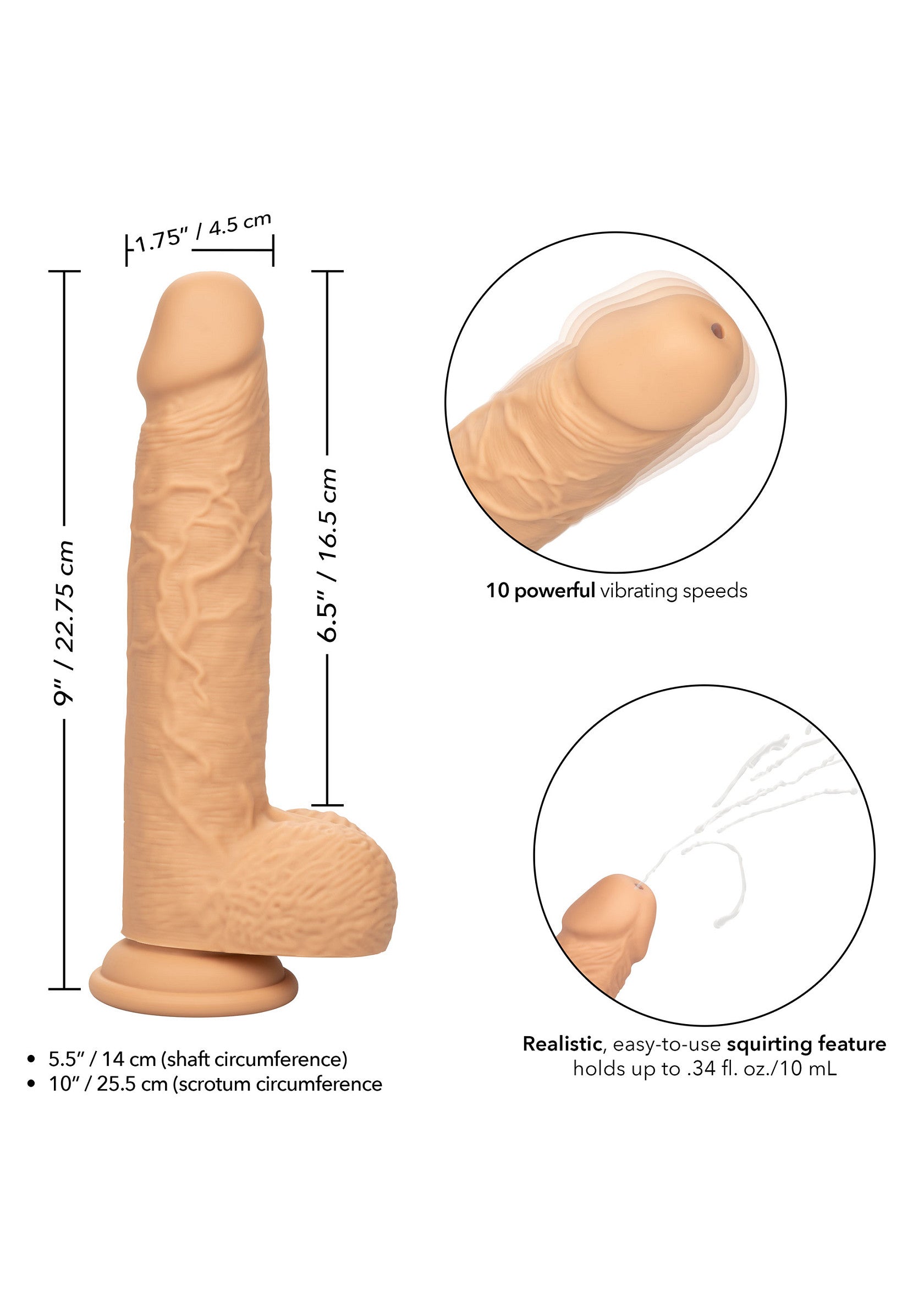Squirting Vibrating Fuck Stick