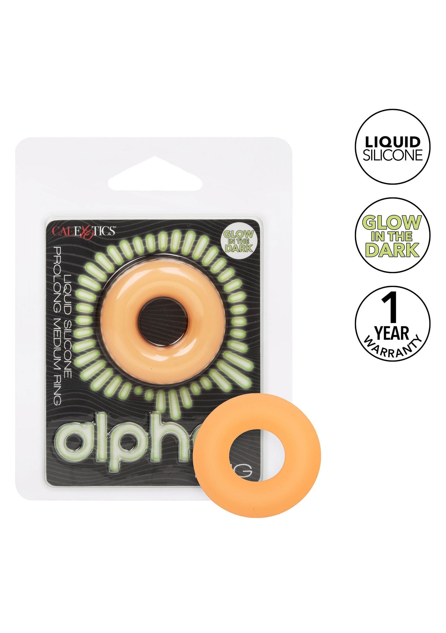 Silicone Prolong Medium Ring