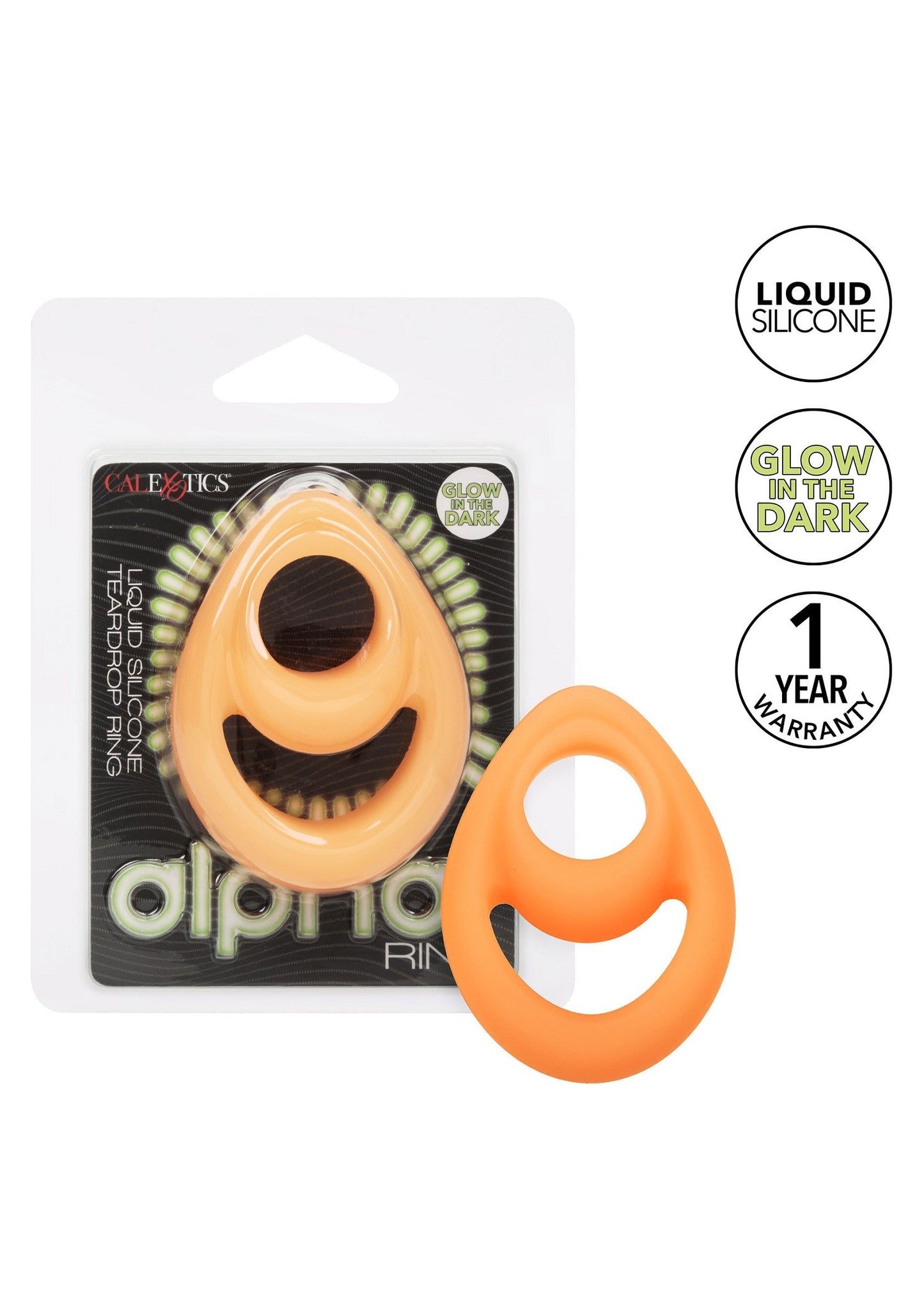Silicone Teardrop Ring