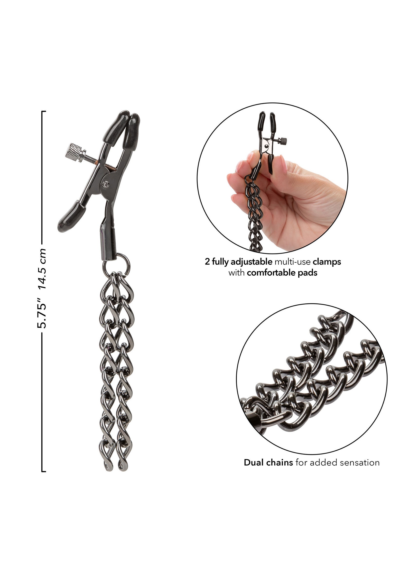Chain Nipple Clamps