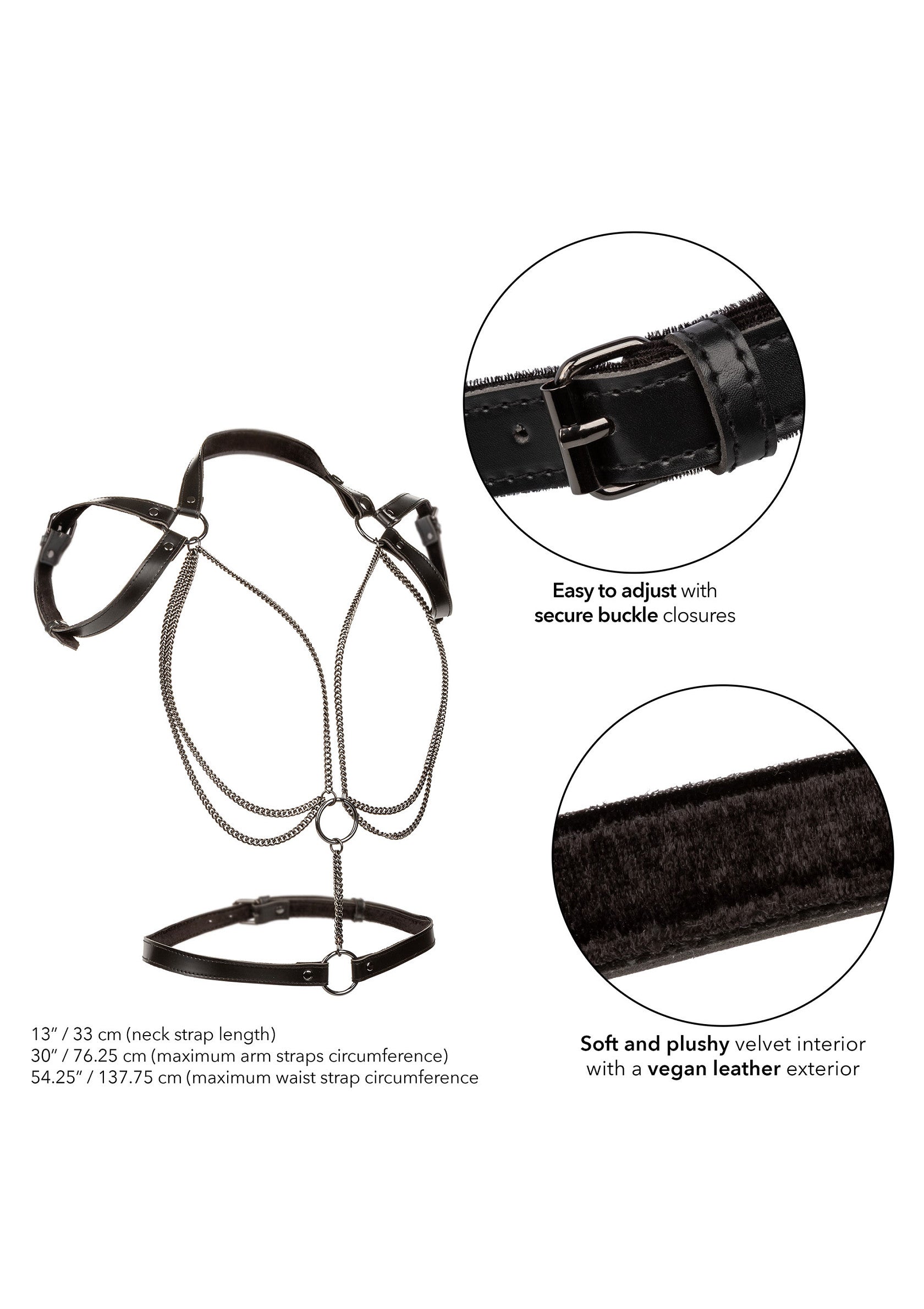 Multi Chain Halter Plus