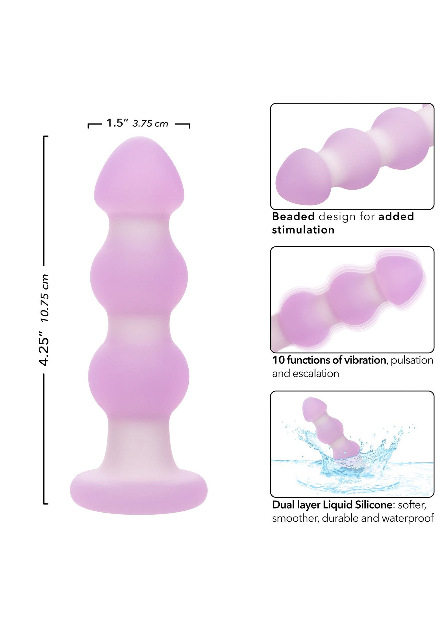 Lavender Haze Beaded Probe