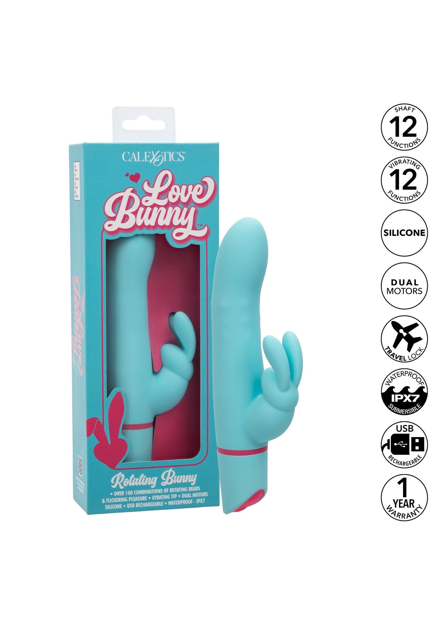 Love Bunny Rotating Bunny
