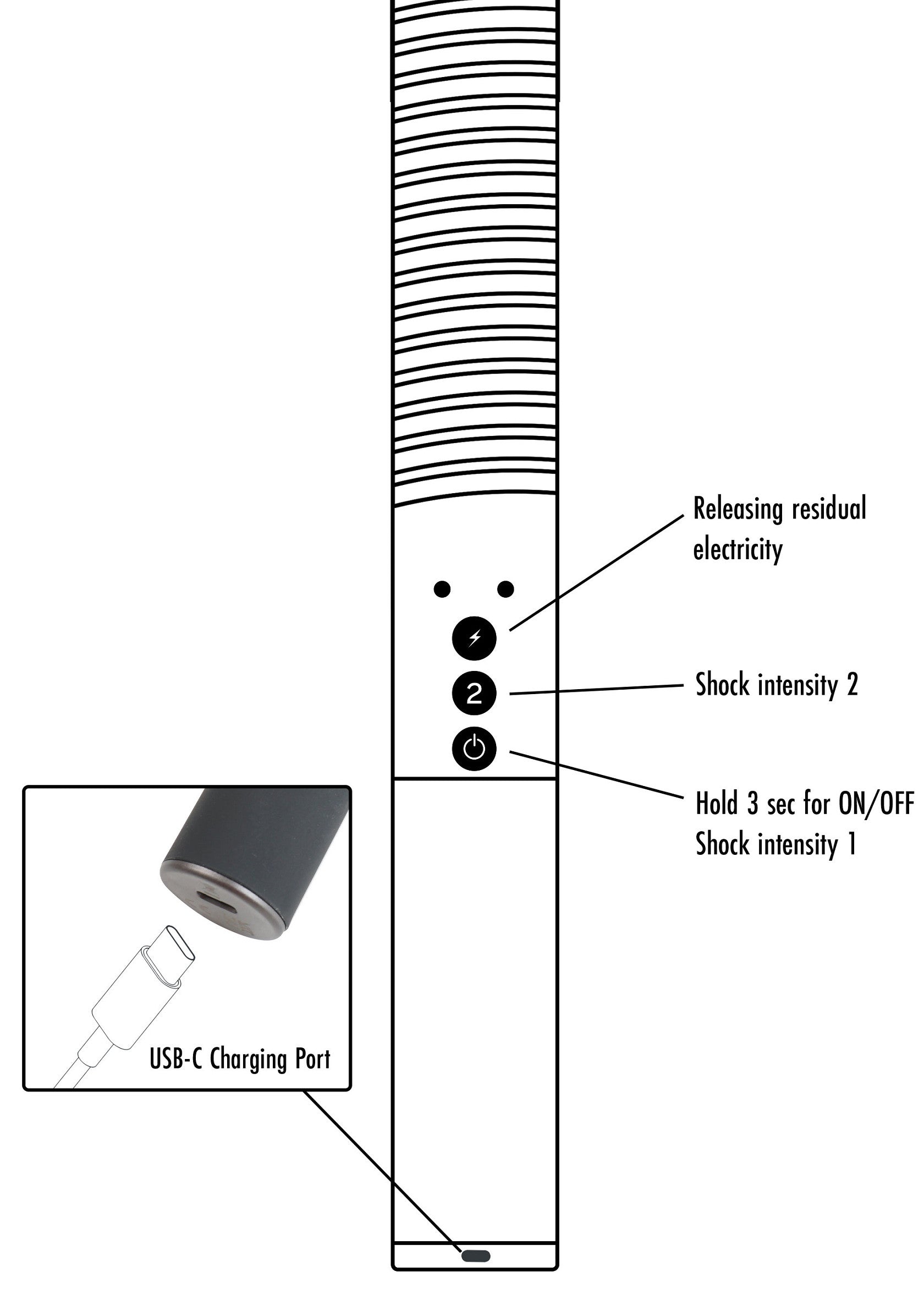 Electro Shock Baton