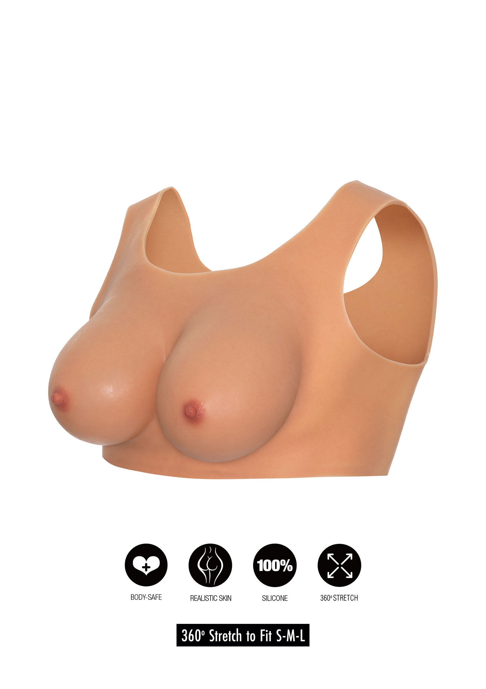 Wearable Breasts Top C Cup