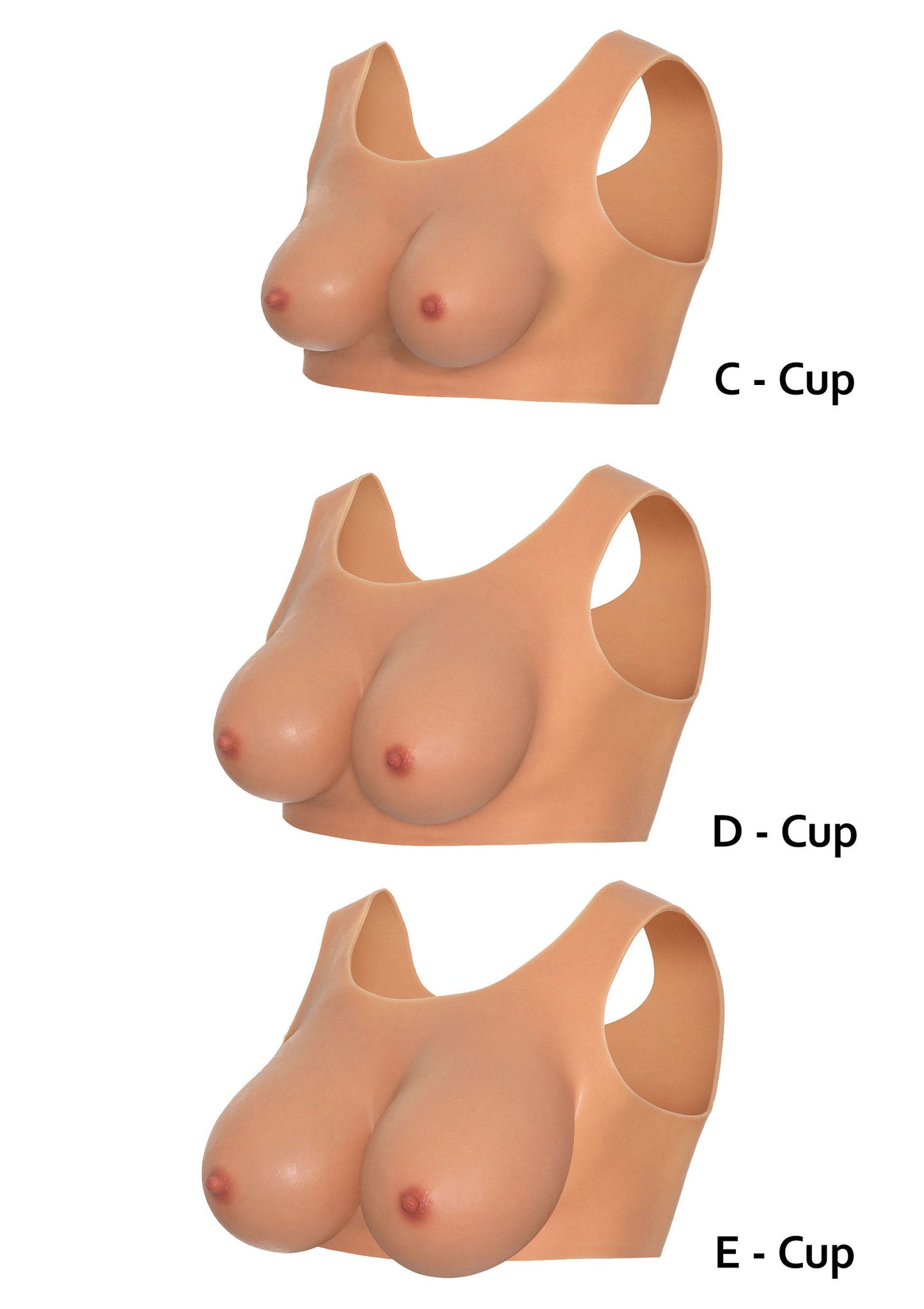 Wearable Breasts Top C Cup