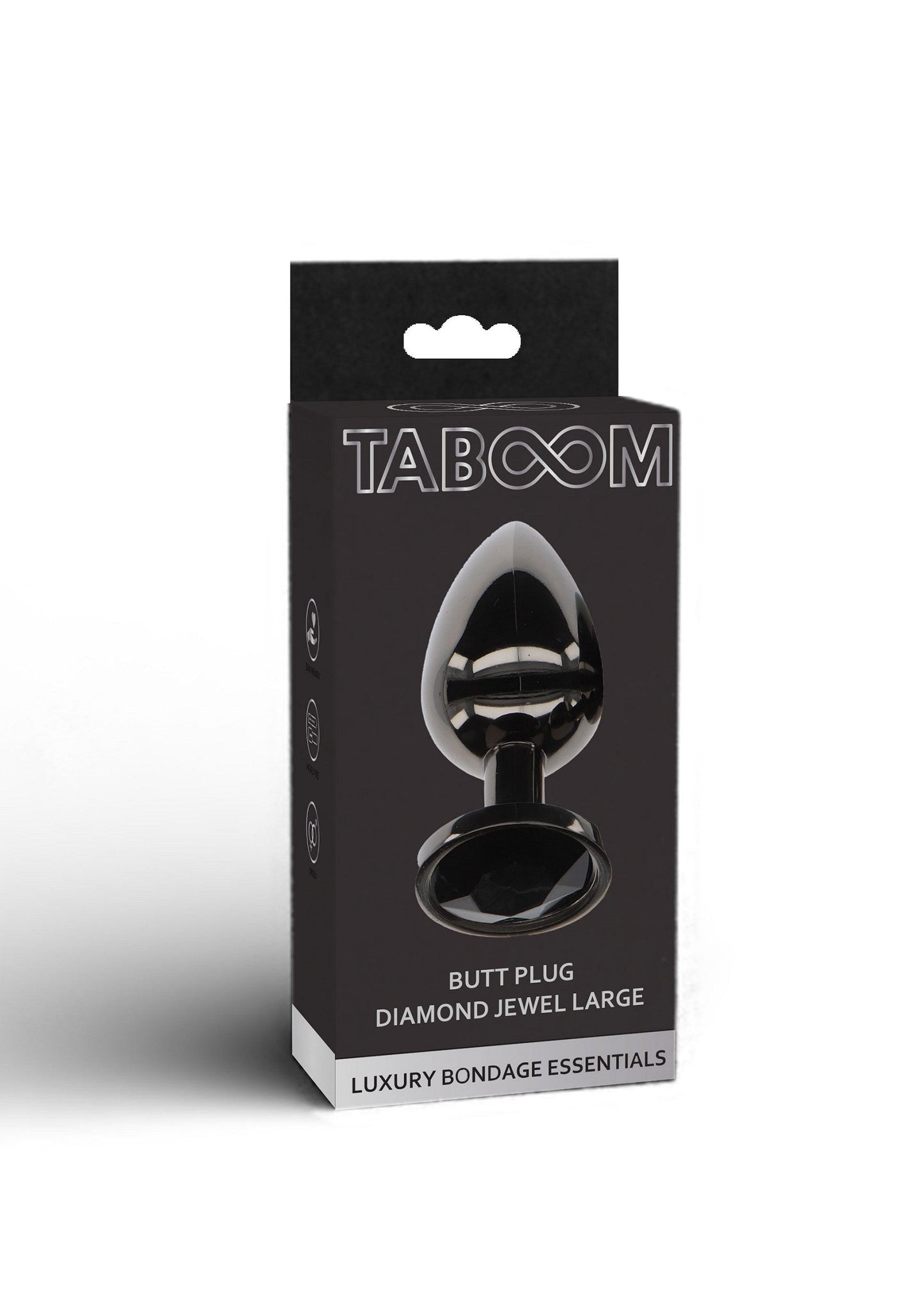 Butt Plug With Diamond Jewel L