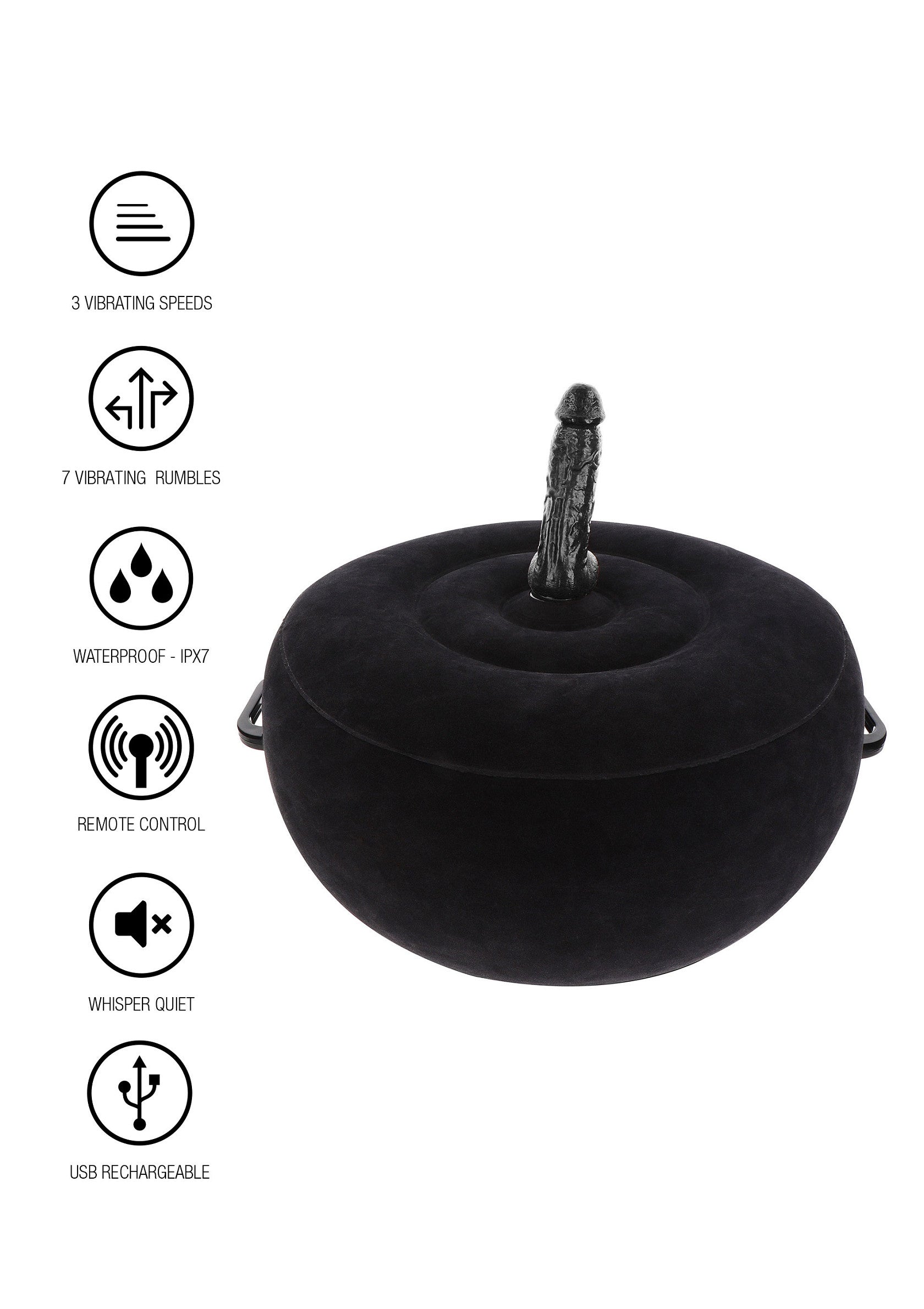 Inflatable Fuck Seat with Remote