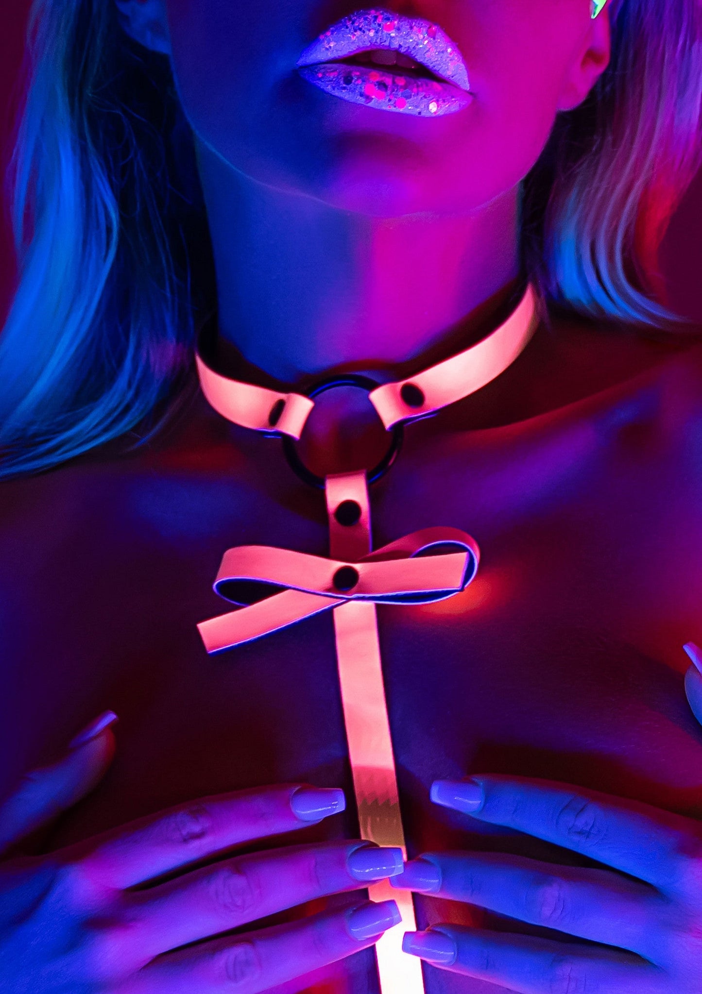 Seductive Harness with Bow