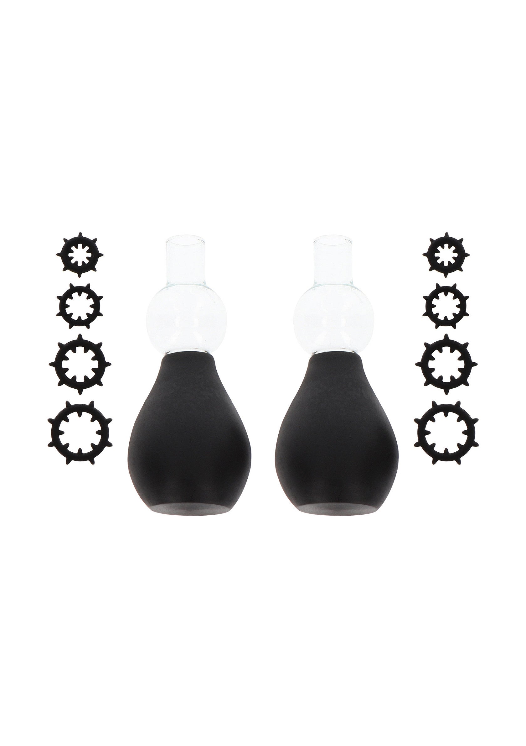 Nipple Enlargers with 8 Rings