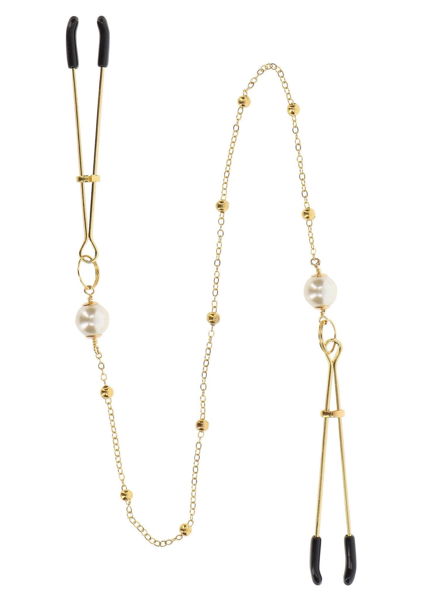 Tweezers Pearl & Deluxe Chain