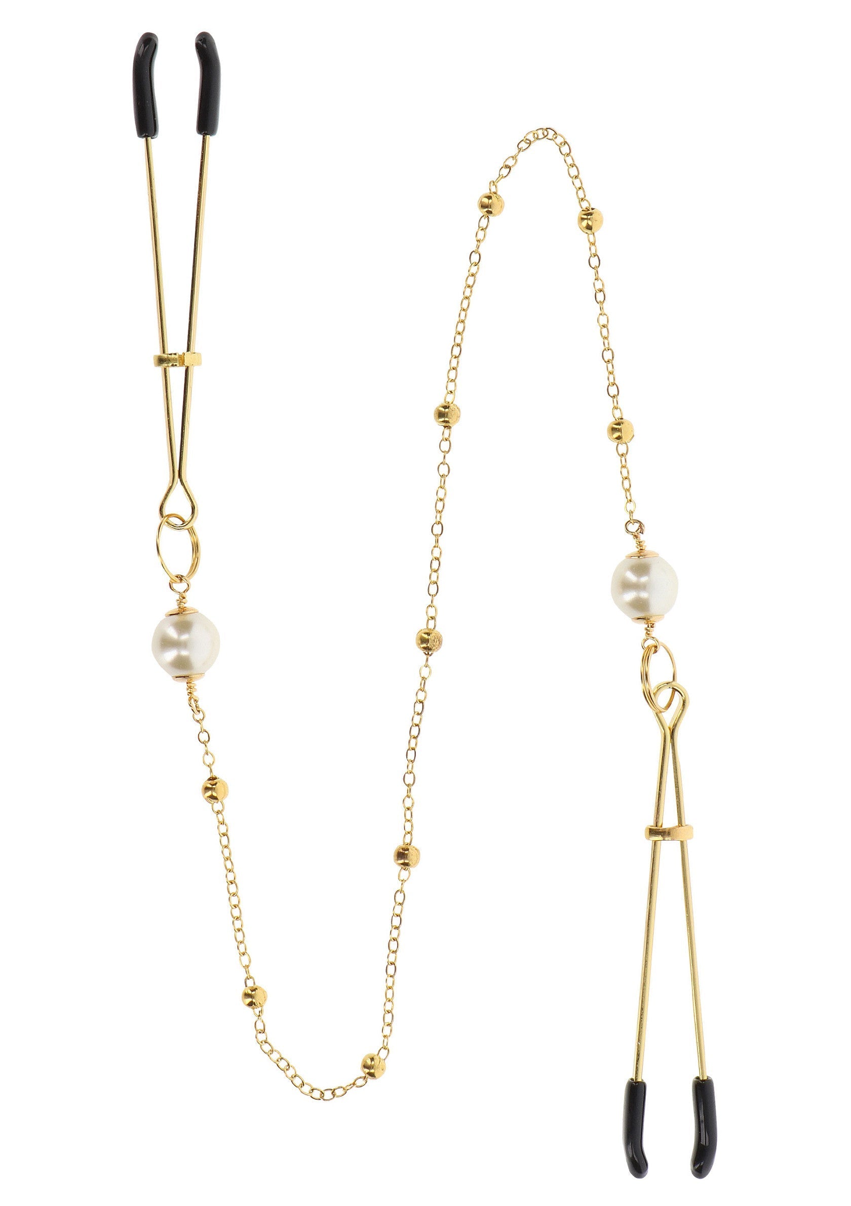 Tweezers Pearl & Deluxe Chain
