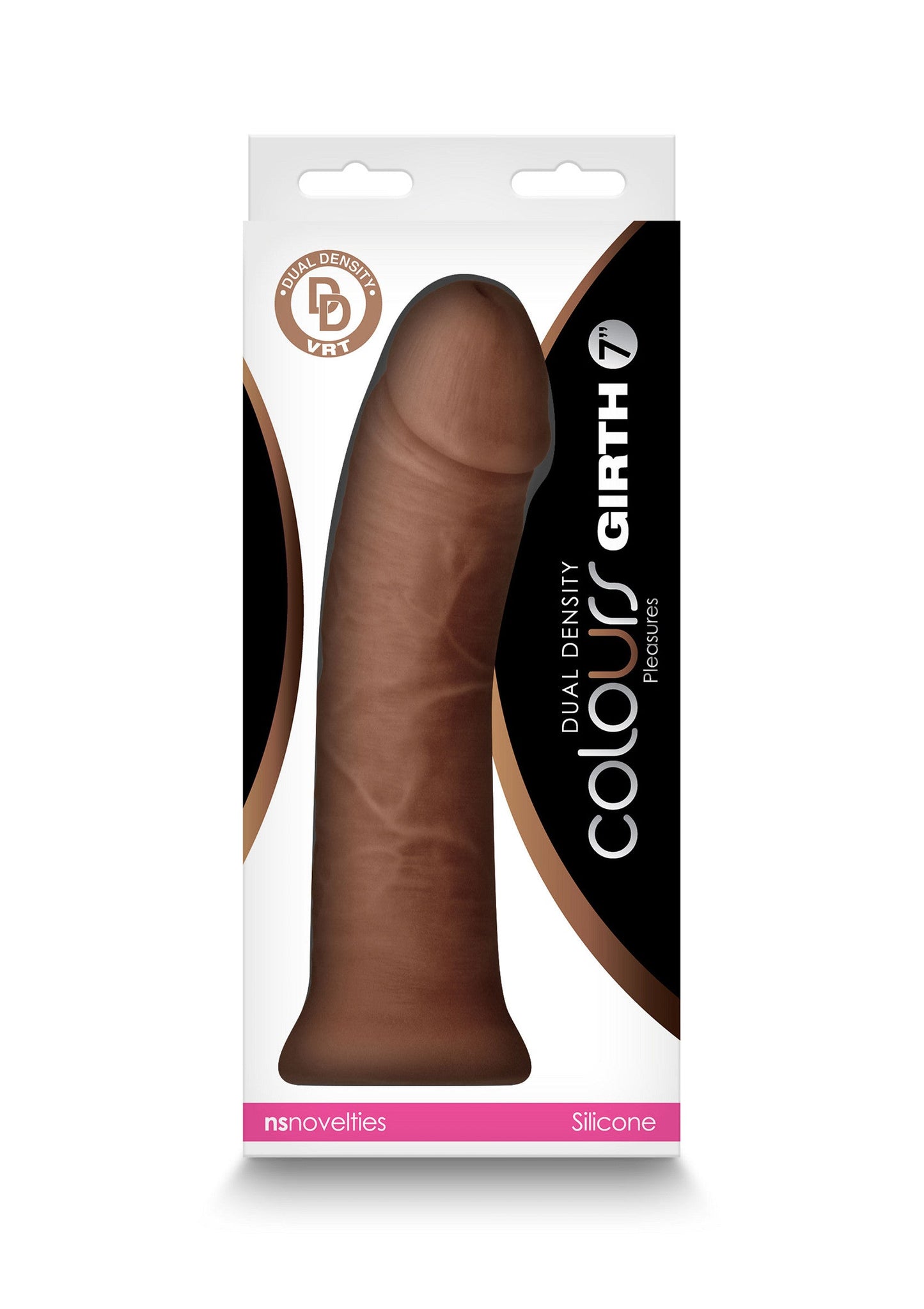 Dual Density Dildo Wide 7 inch