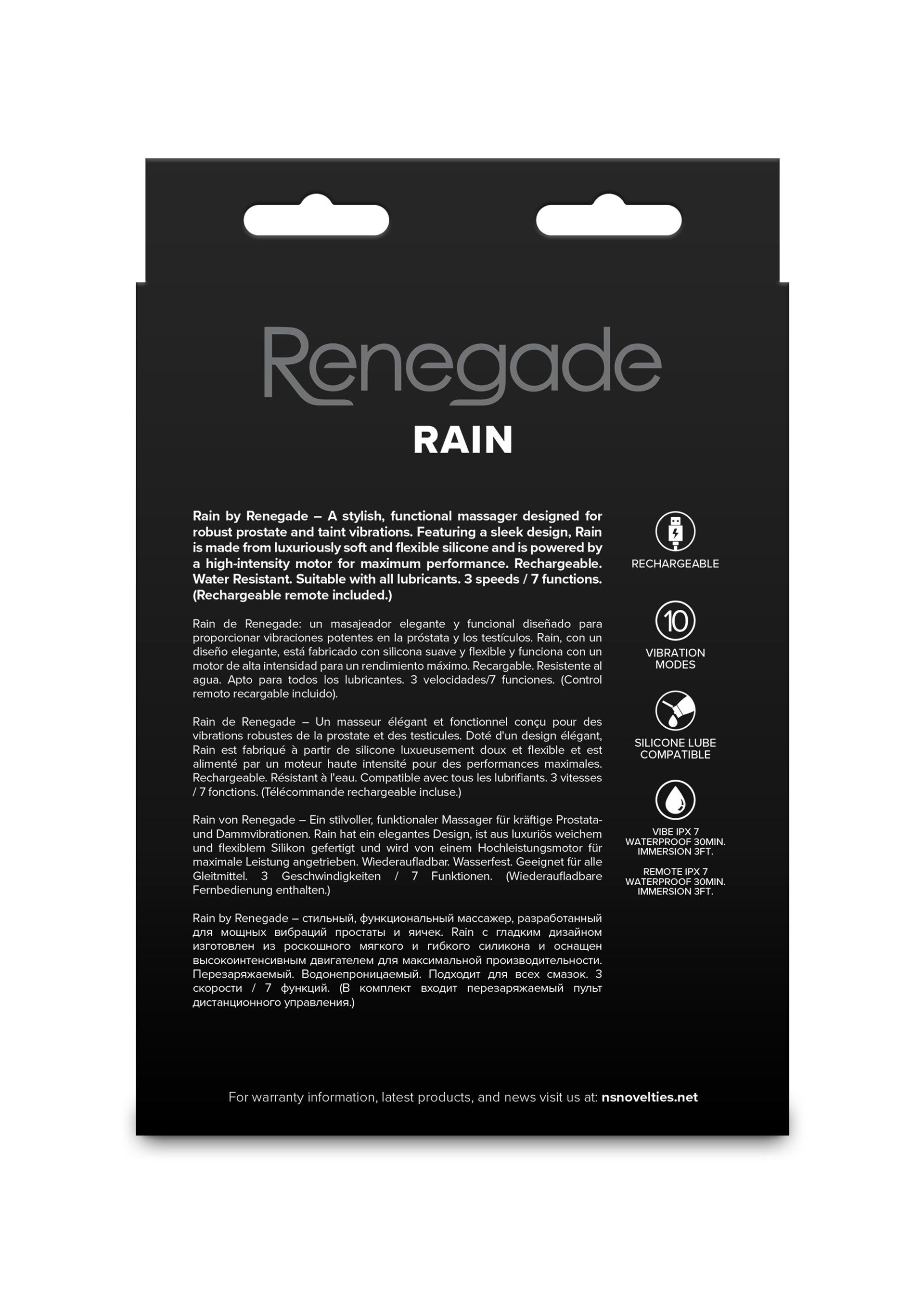 Rain Prostate Plug