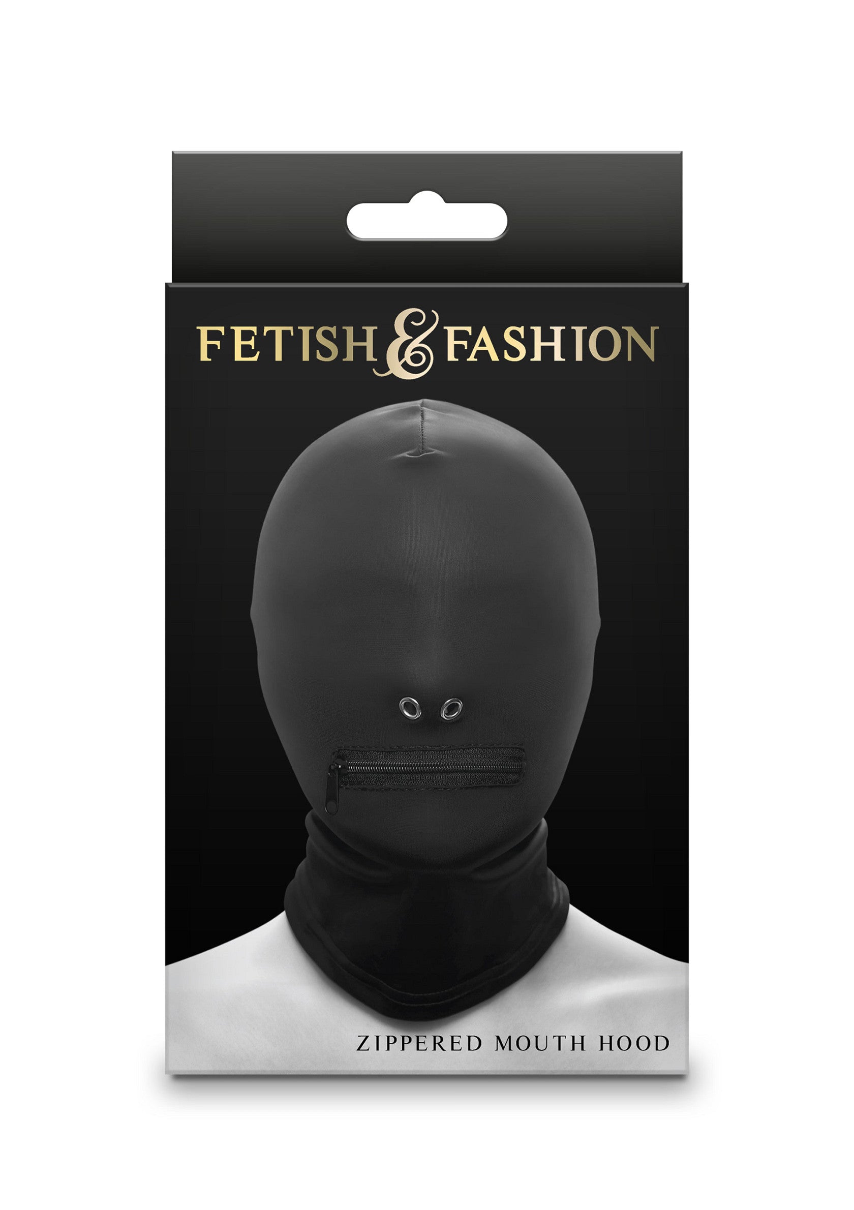 Zippered Mouth Hood