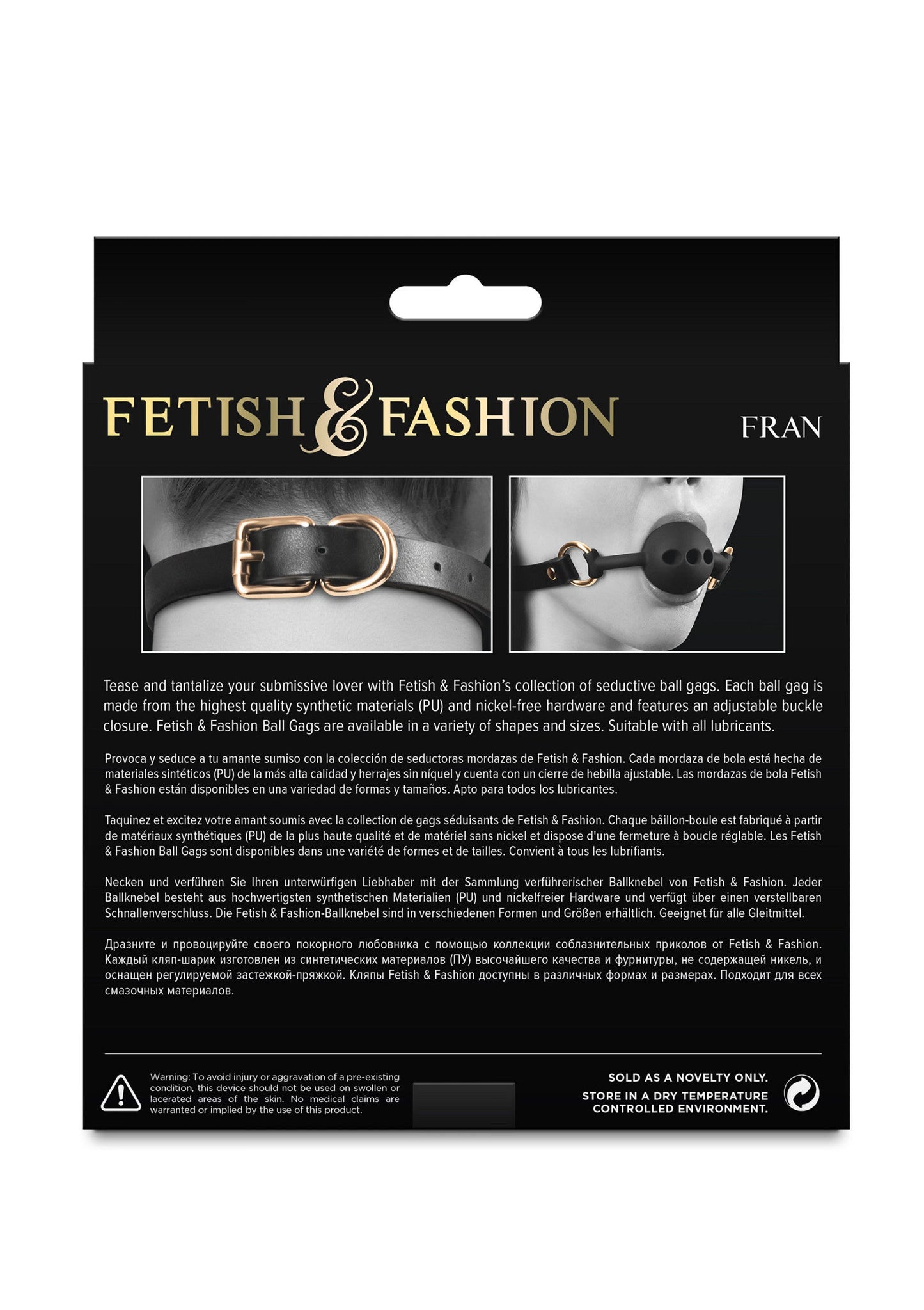 Fetish & Fashion Fran Gag
