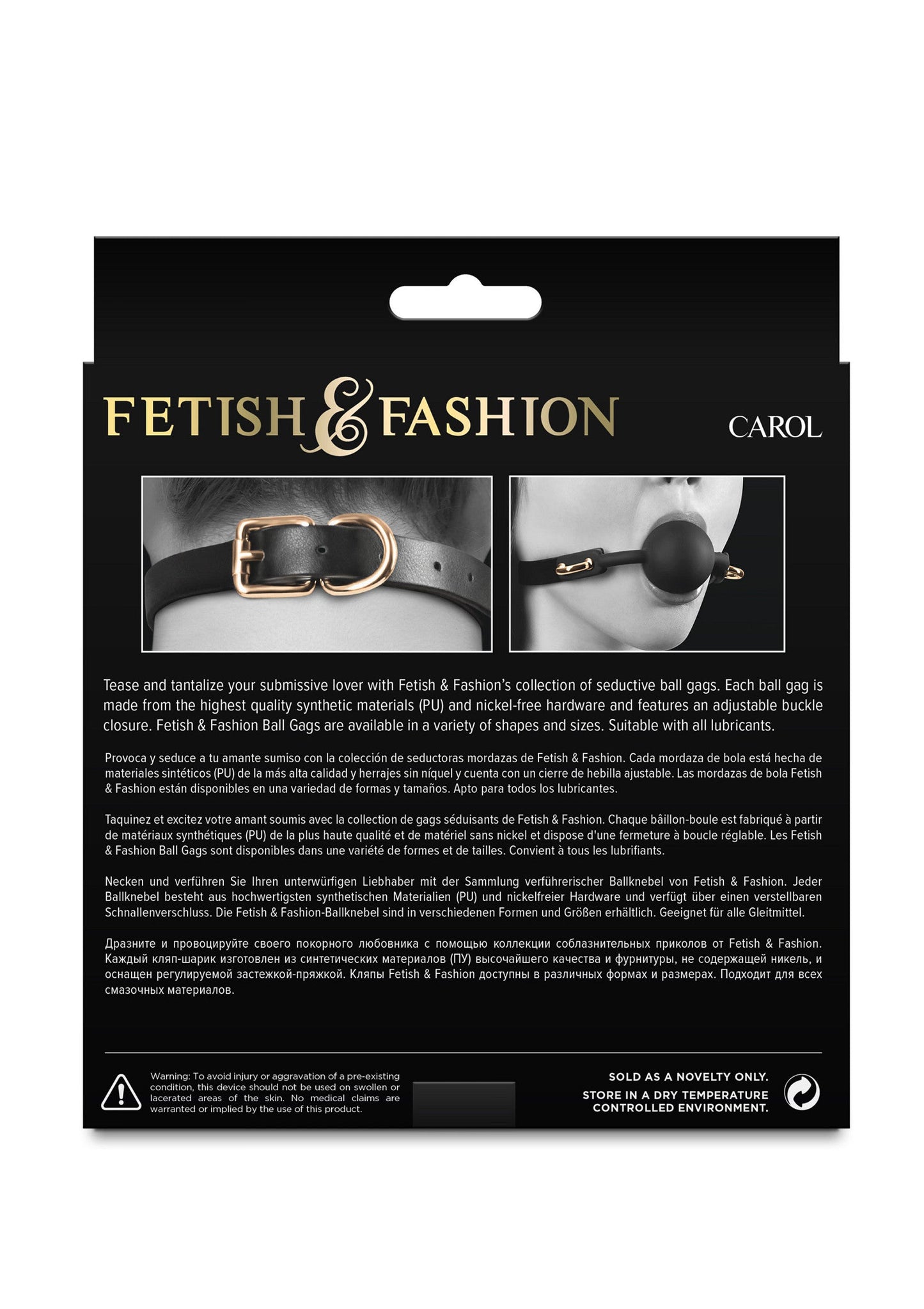 Fetish & Fashion Carol Gag