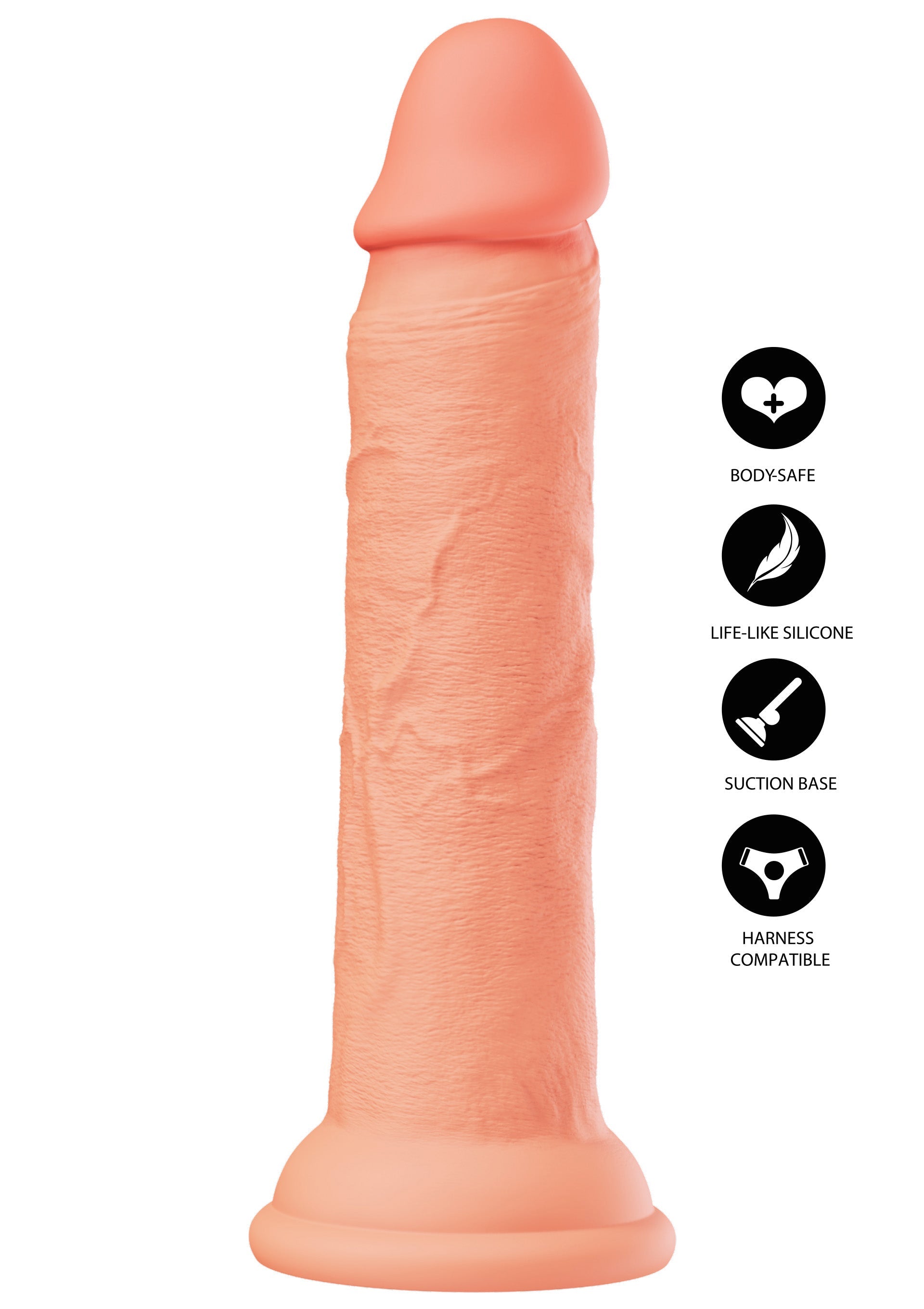 Realistic Dong Liquid Silicone 19 cm