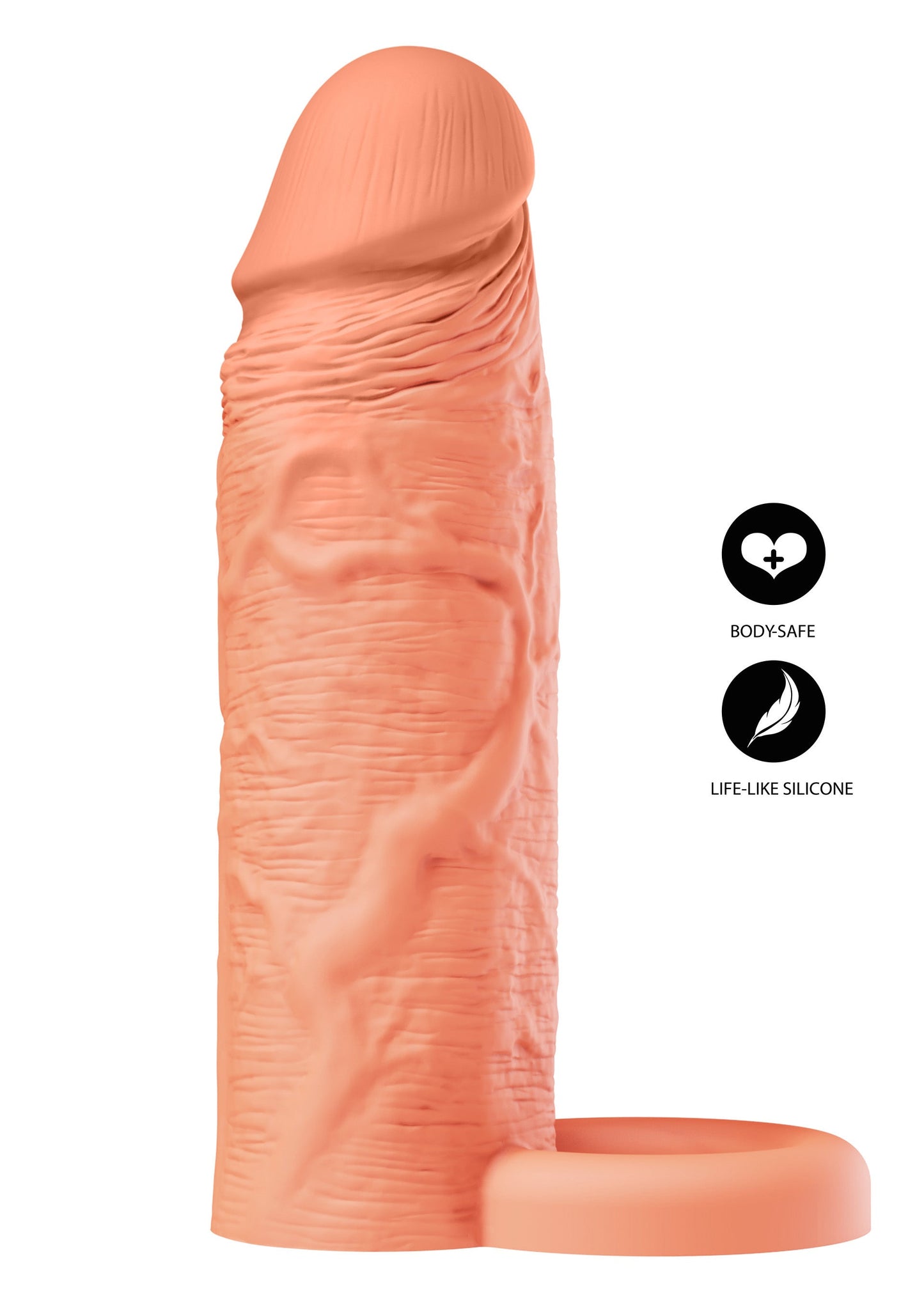 Penis Sleeve Liquid Silicone Ring 15 cm