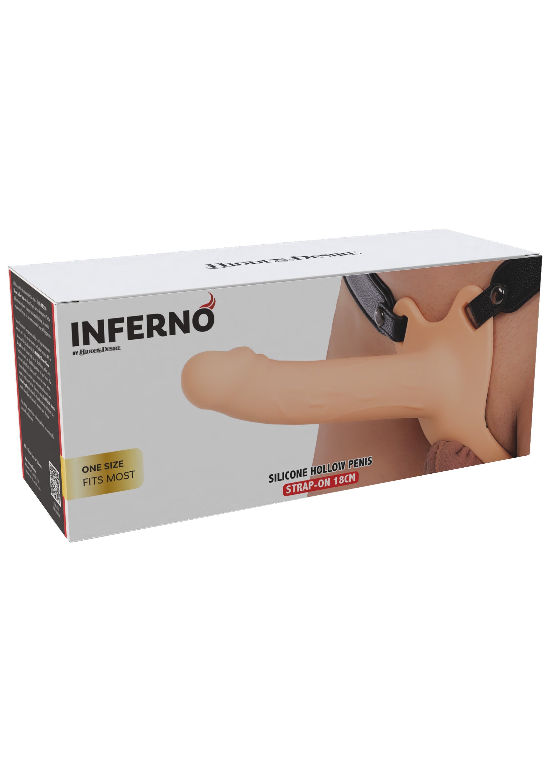 Hollow Penis Strapon 18cm