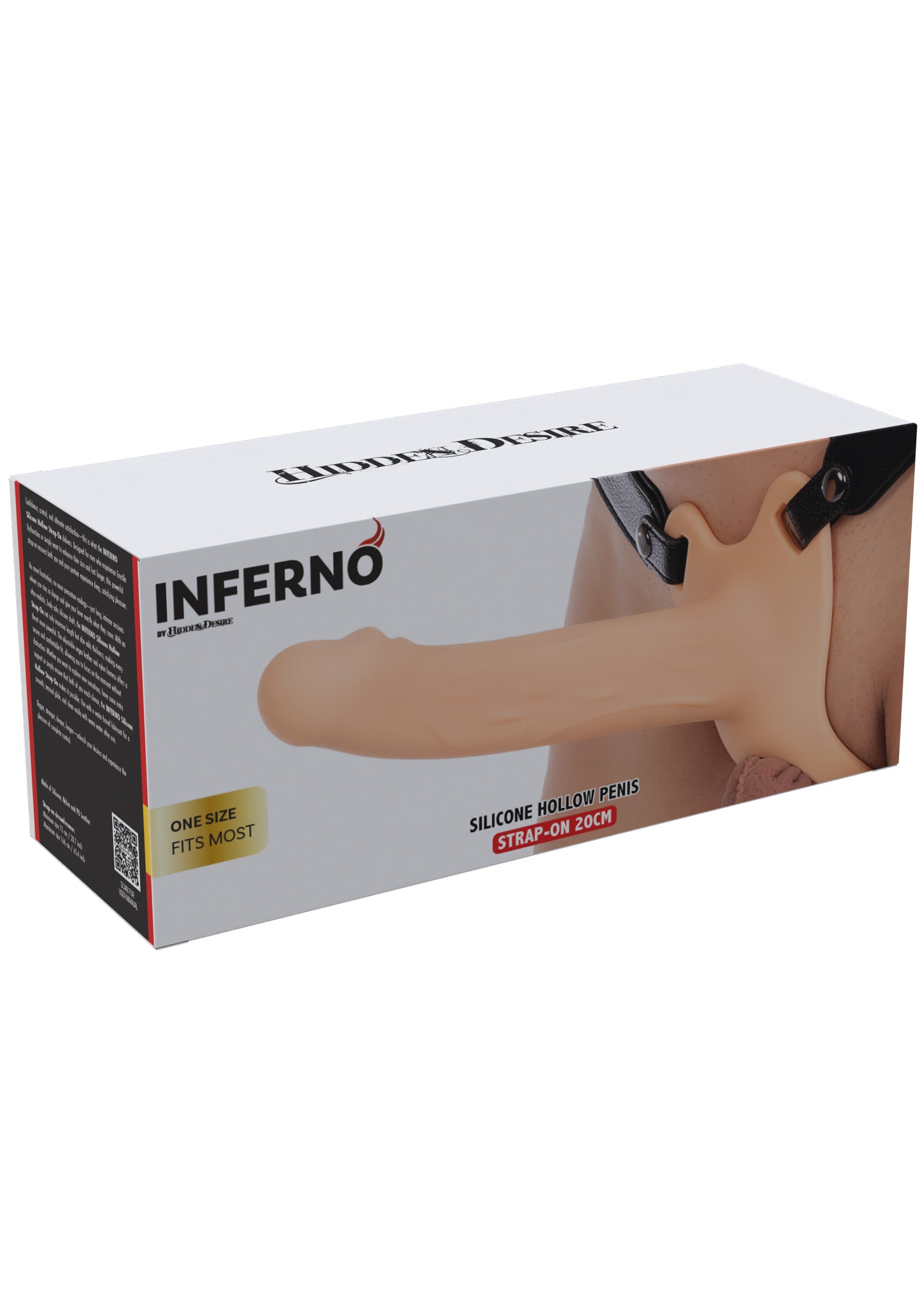 Hollow Penis Strapon 20cm