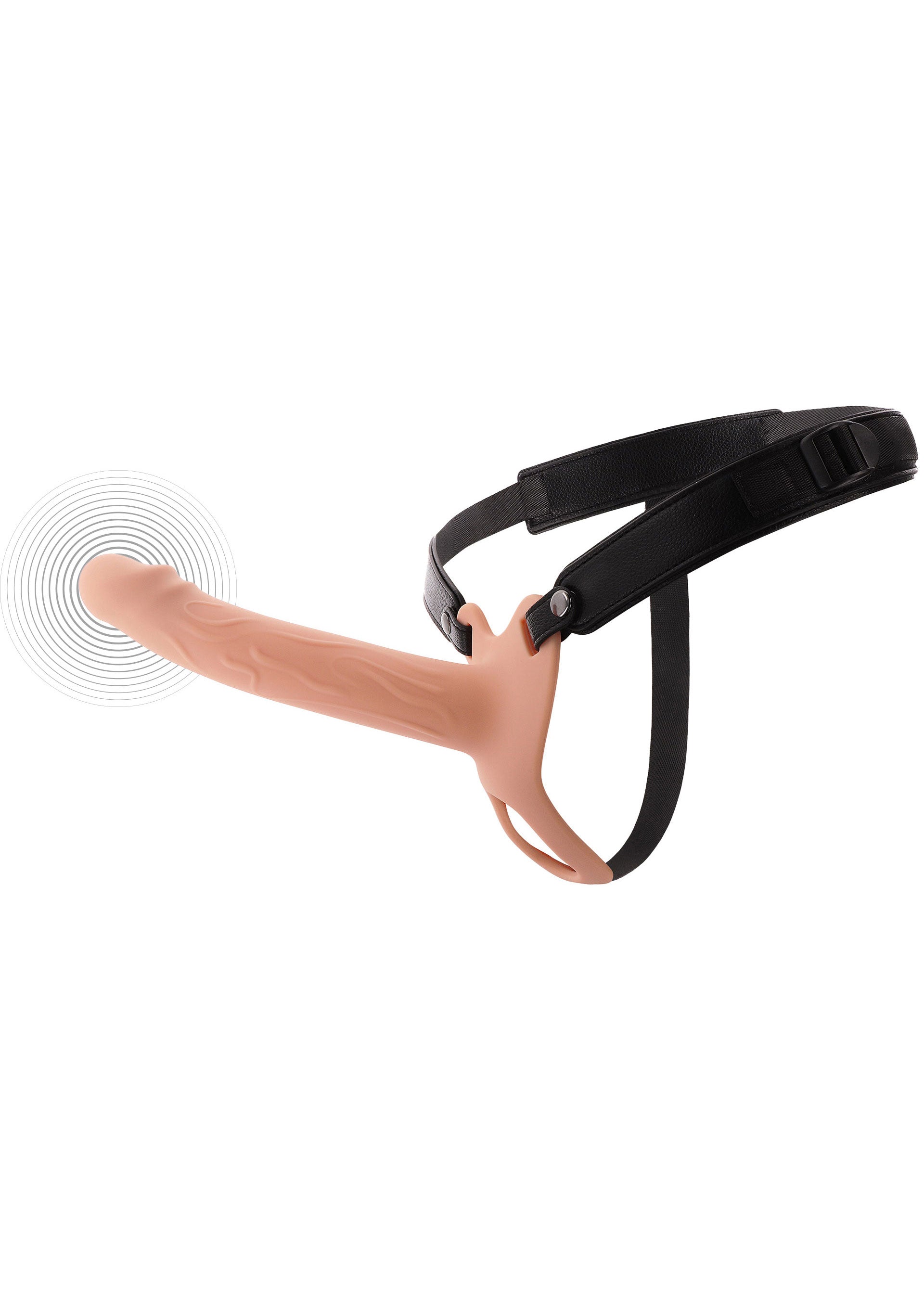 Hollow Penis Strapon Vibrating 20cm