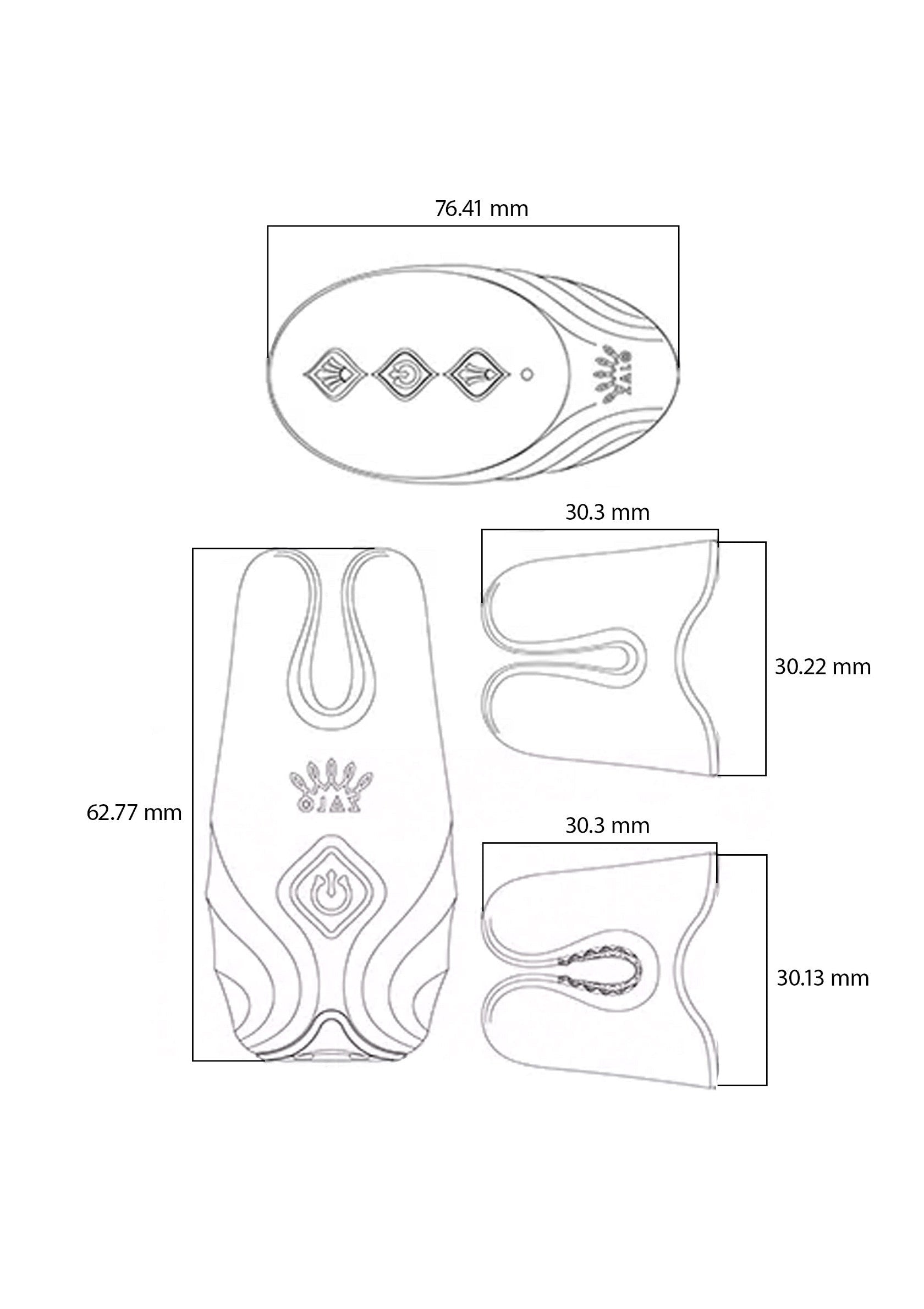 Nave Vibrating Nipple Clamps