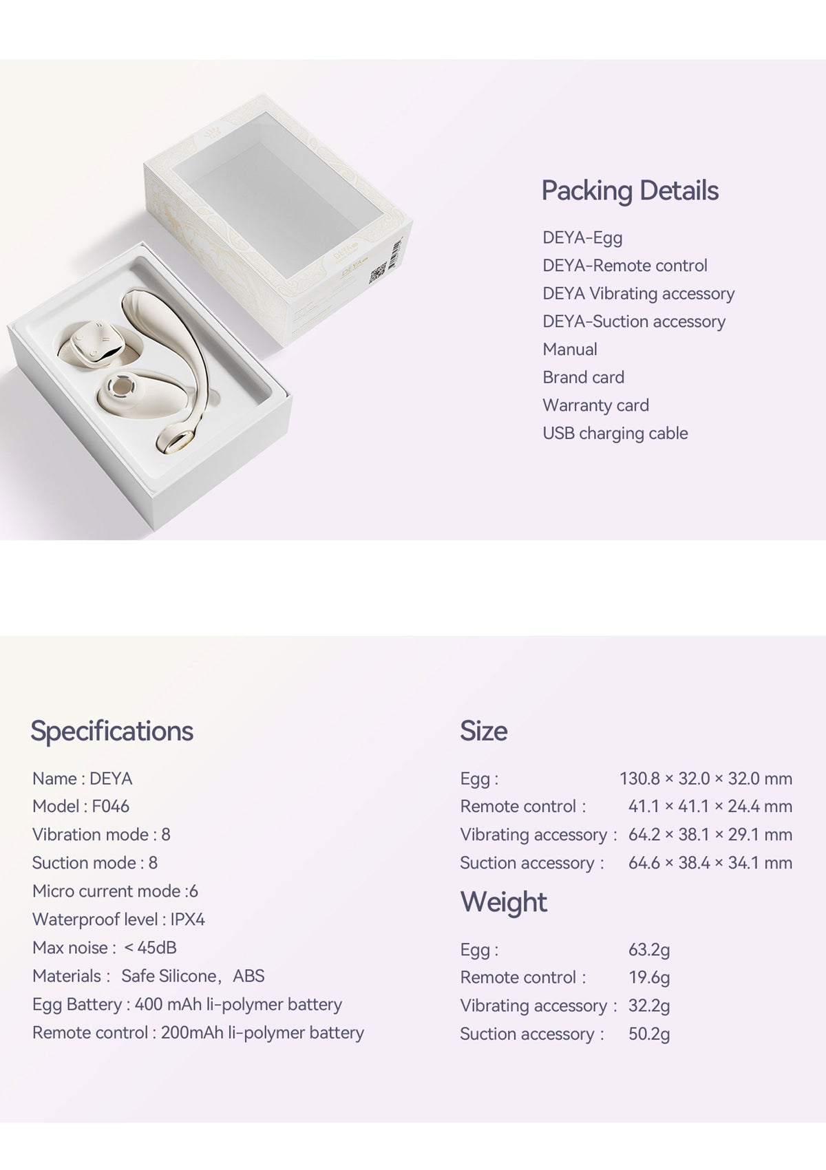 Deya Wearable Panty Vibrator