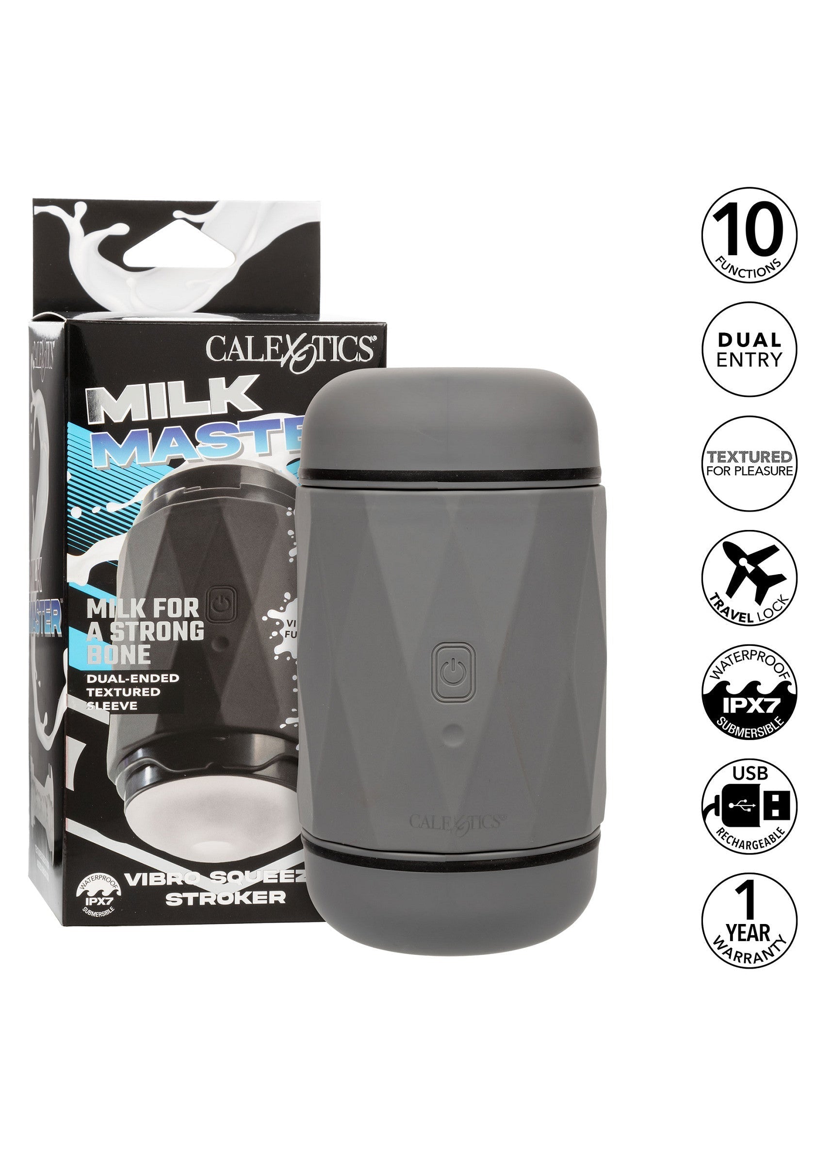 Vibro Squeeze Stroker