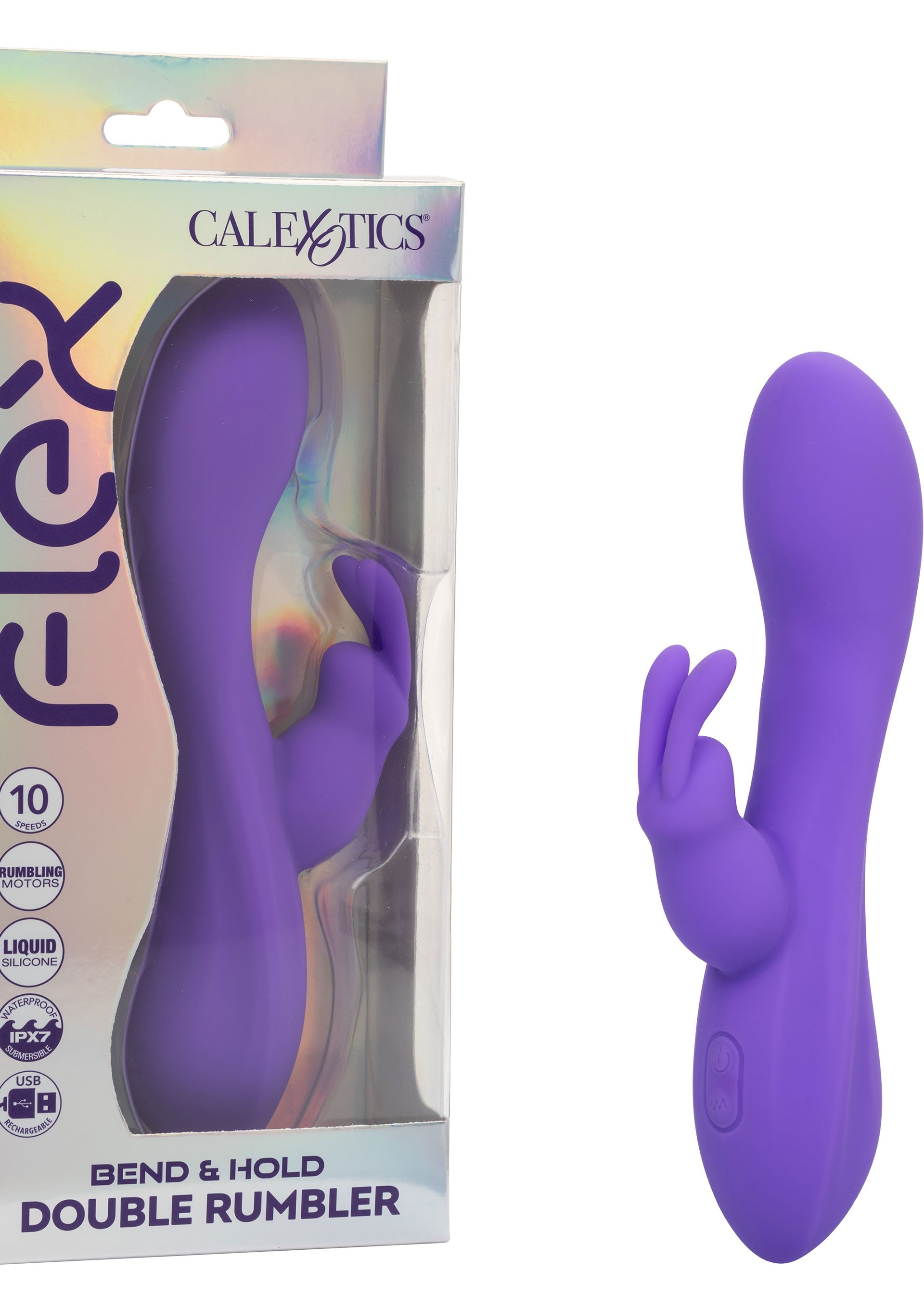 Bend & Hold Double Rumbler Vibrator