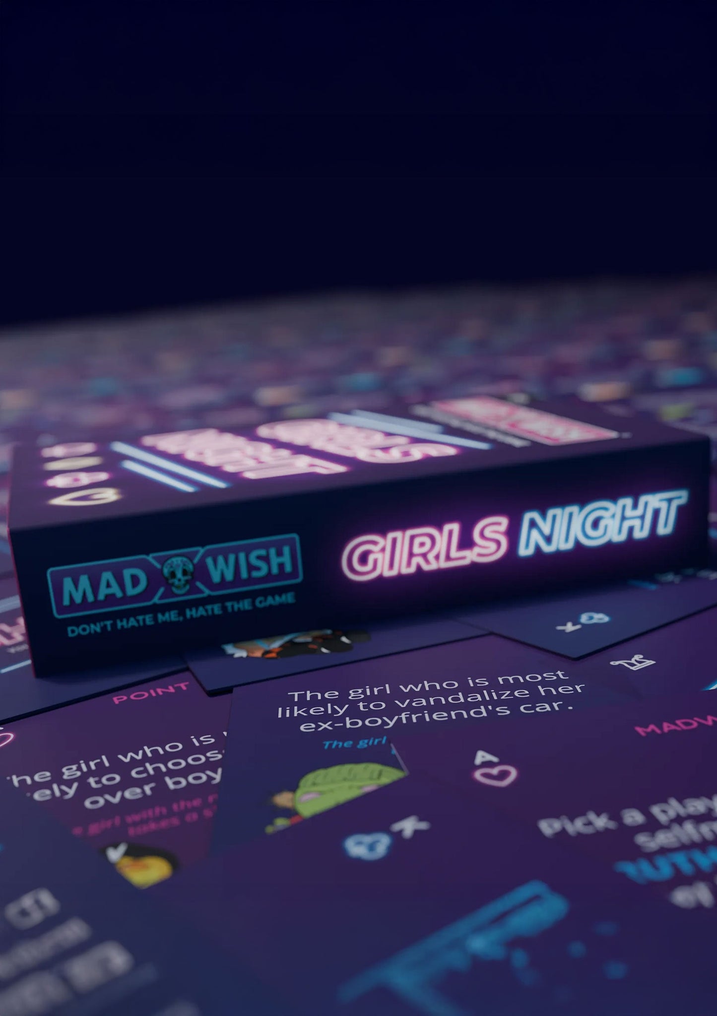 MadWish Girls Cards 24 pcs