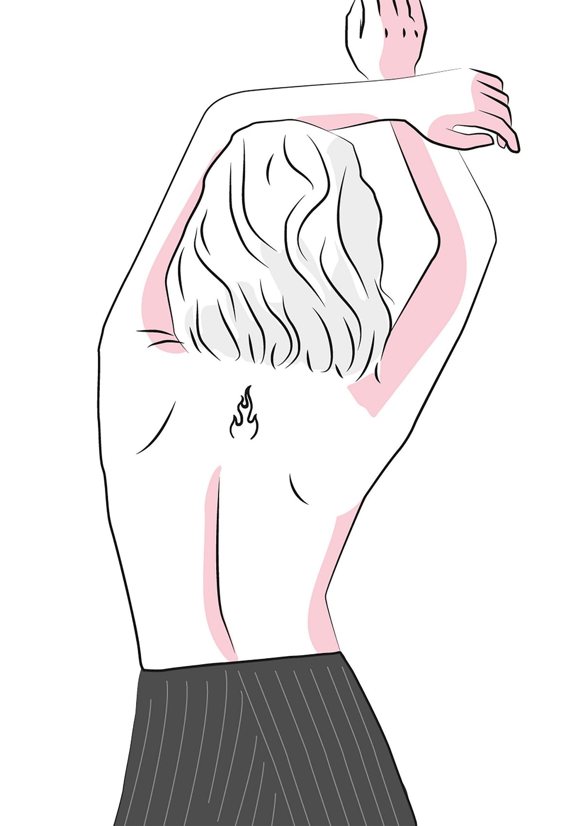 Candy Chic Temporary Tattoo
