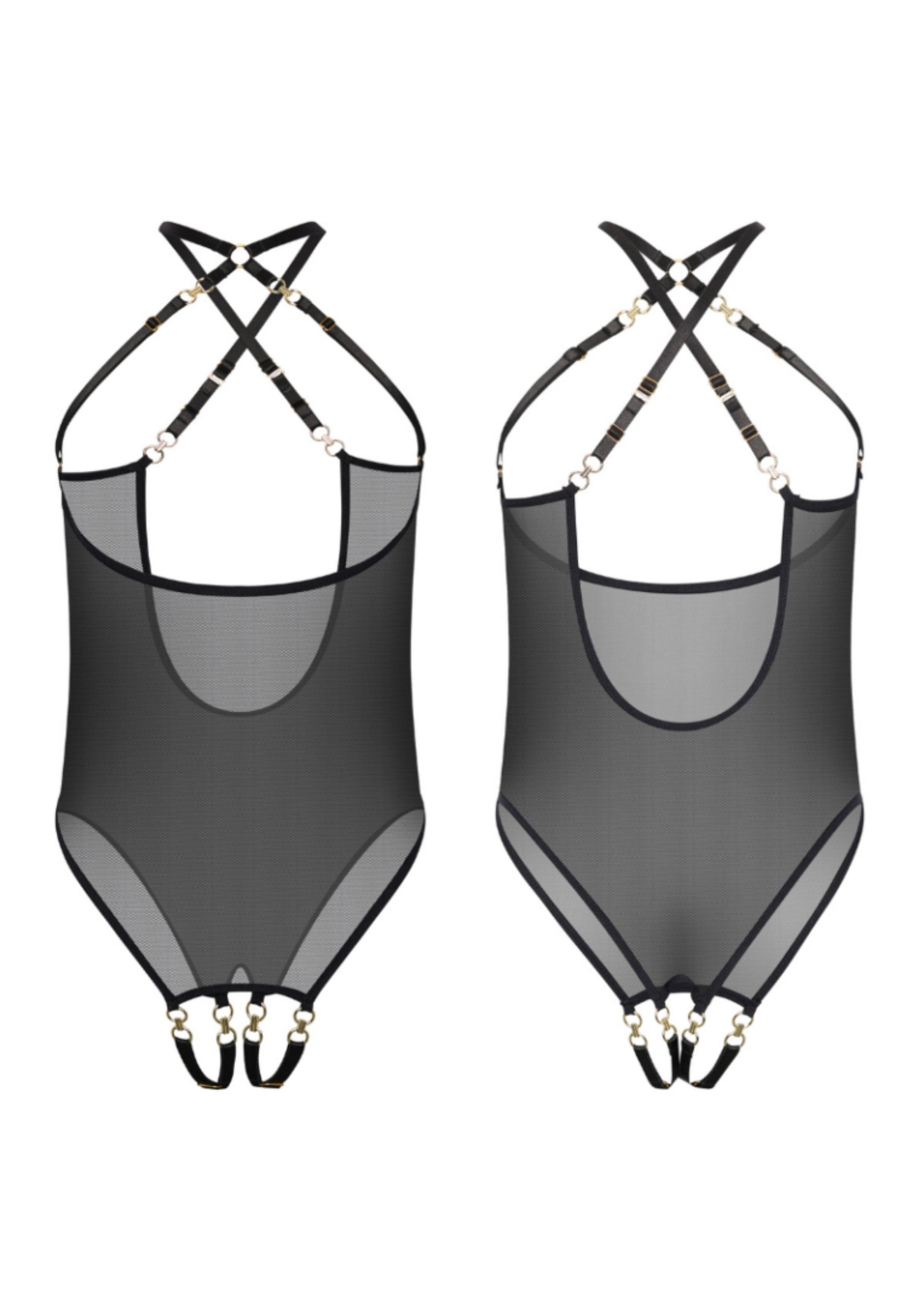 Coquette Cupless & Crotchless Body