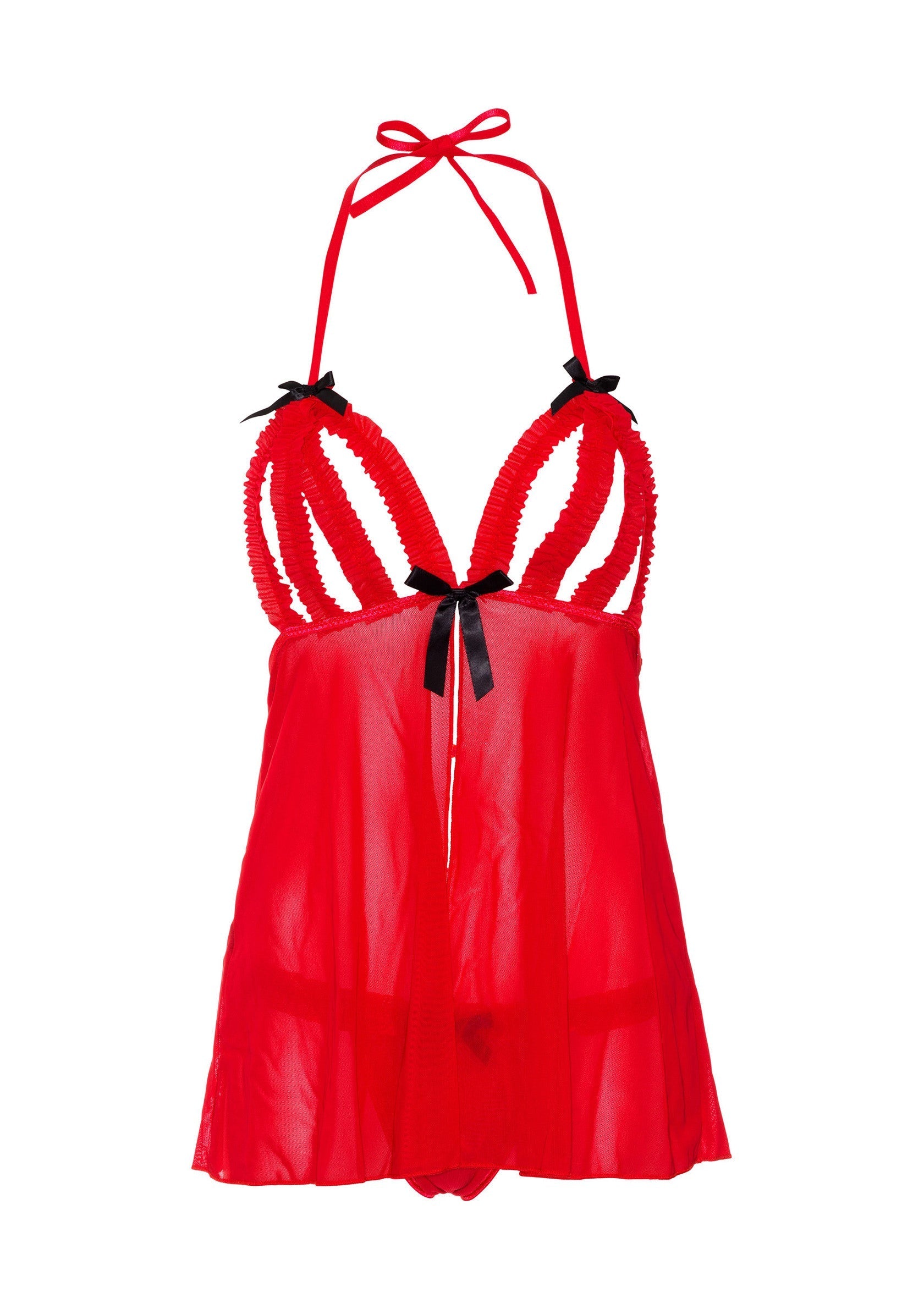 Peek-a-boo Ruffle Babydoll