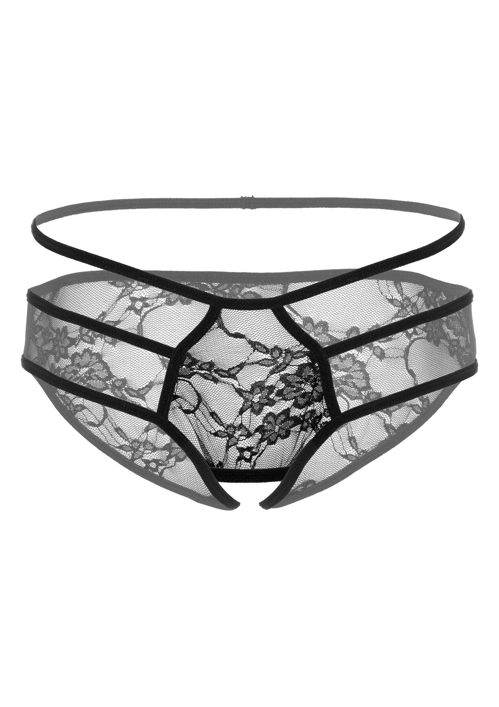 Jade crotchless bikini panty
