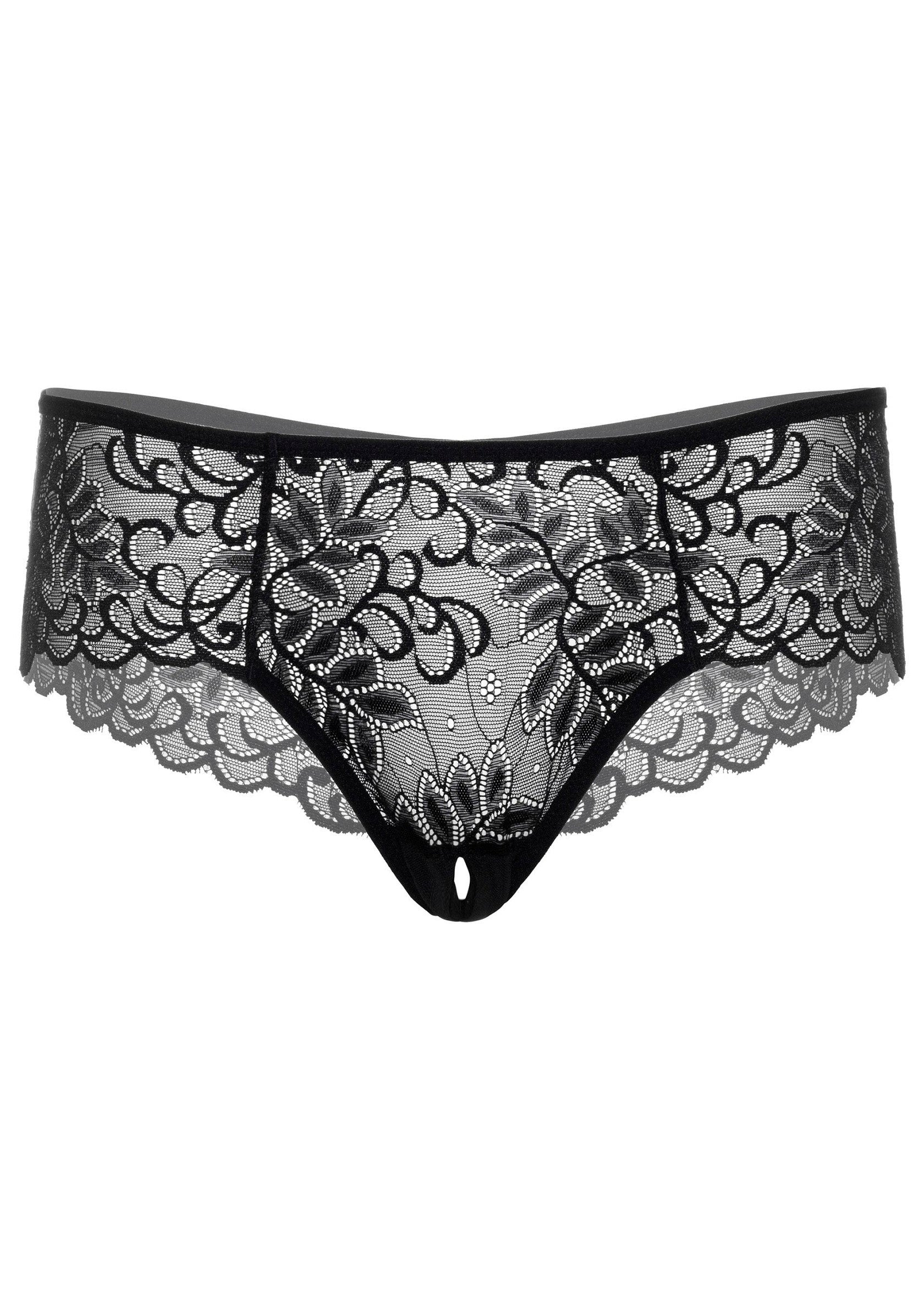 Ella crotchless cheeky panty