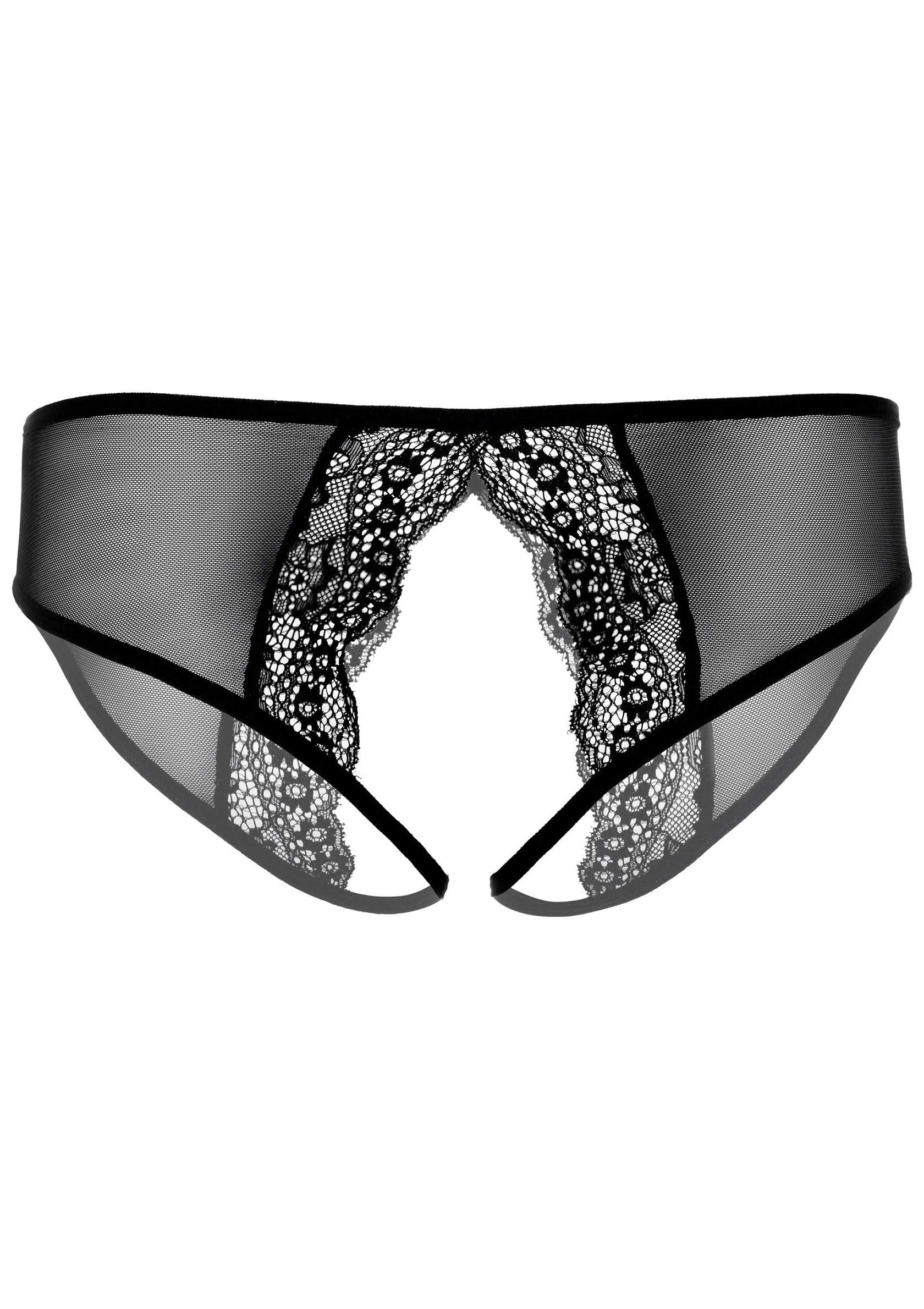 Angel naughty crotchless panty