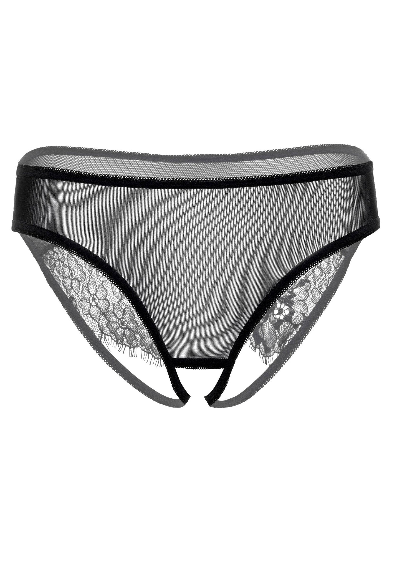 Nicolette crotchless panty