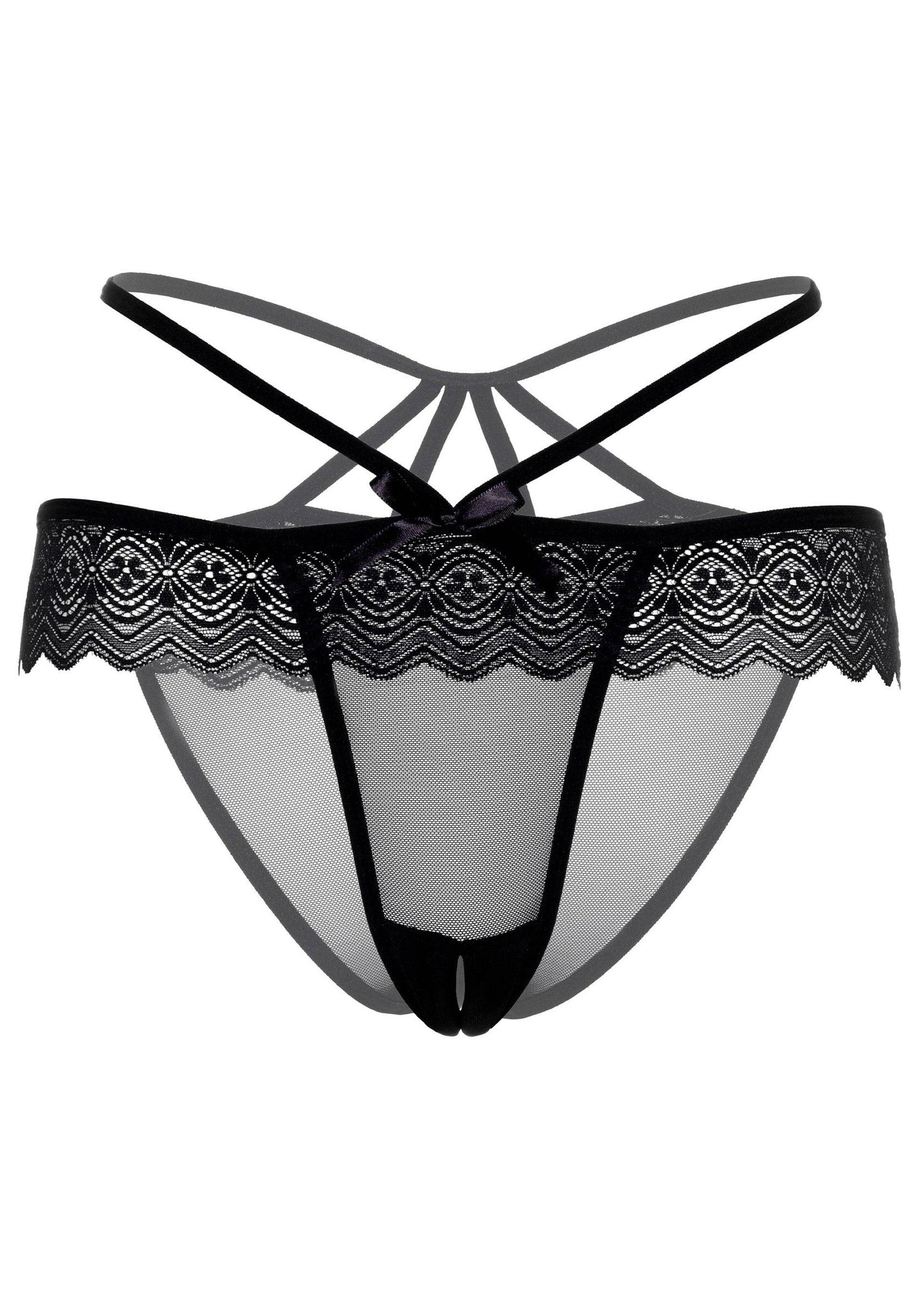Taylor crotchless panty