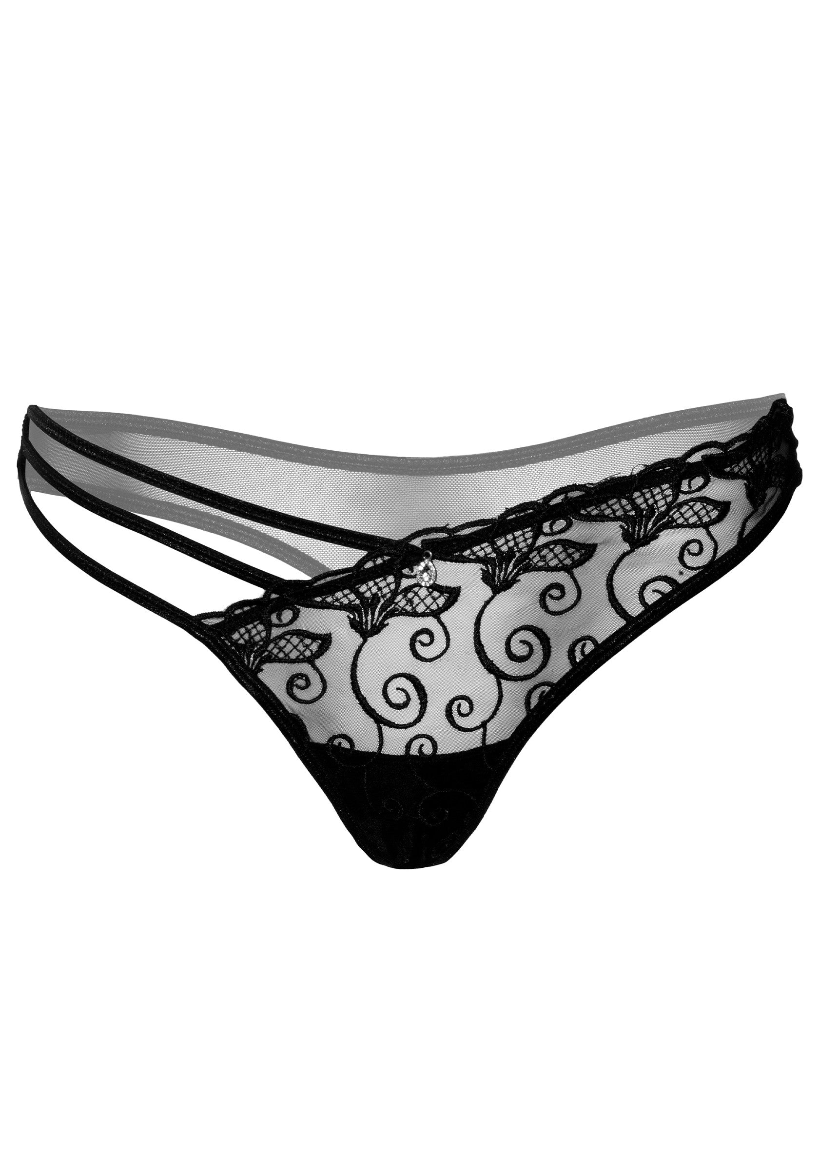 Very sexy embroidered string
