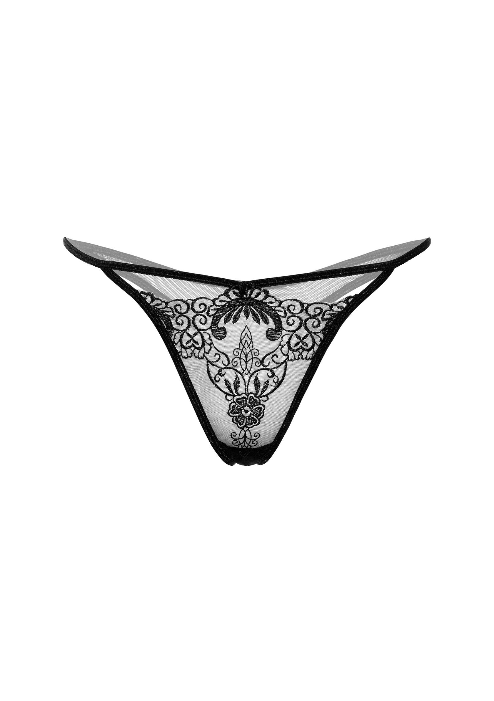 Very sexy embroidered string