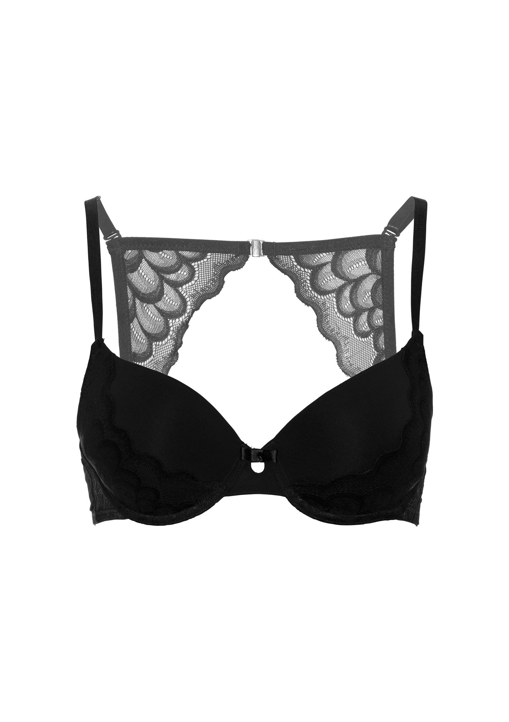 Push Up bra with racerback