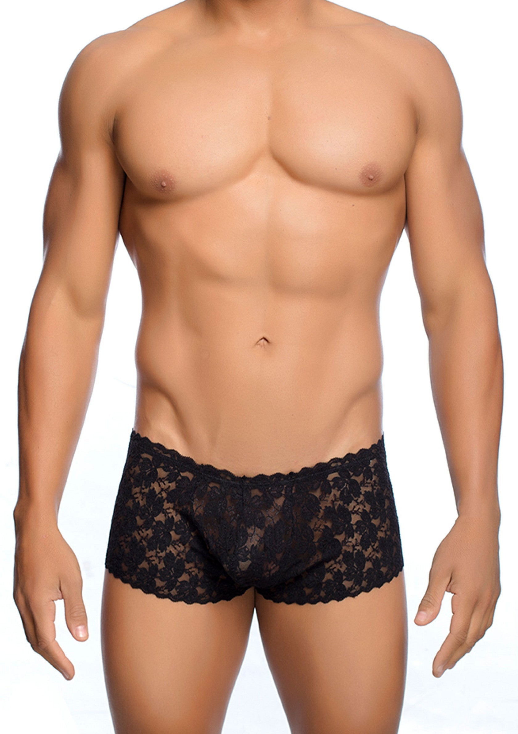 Rose Lace Boy Short